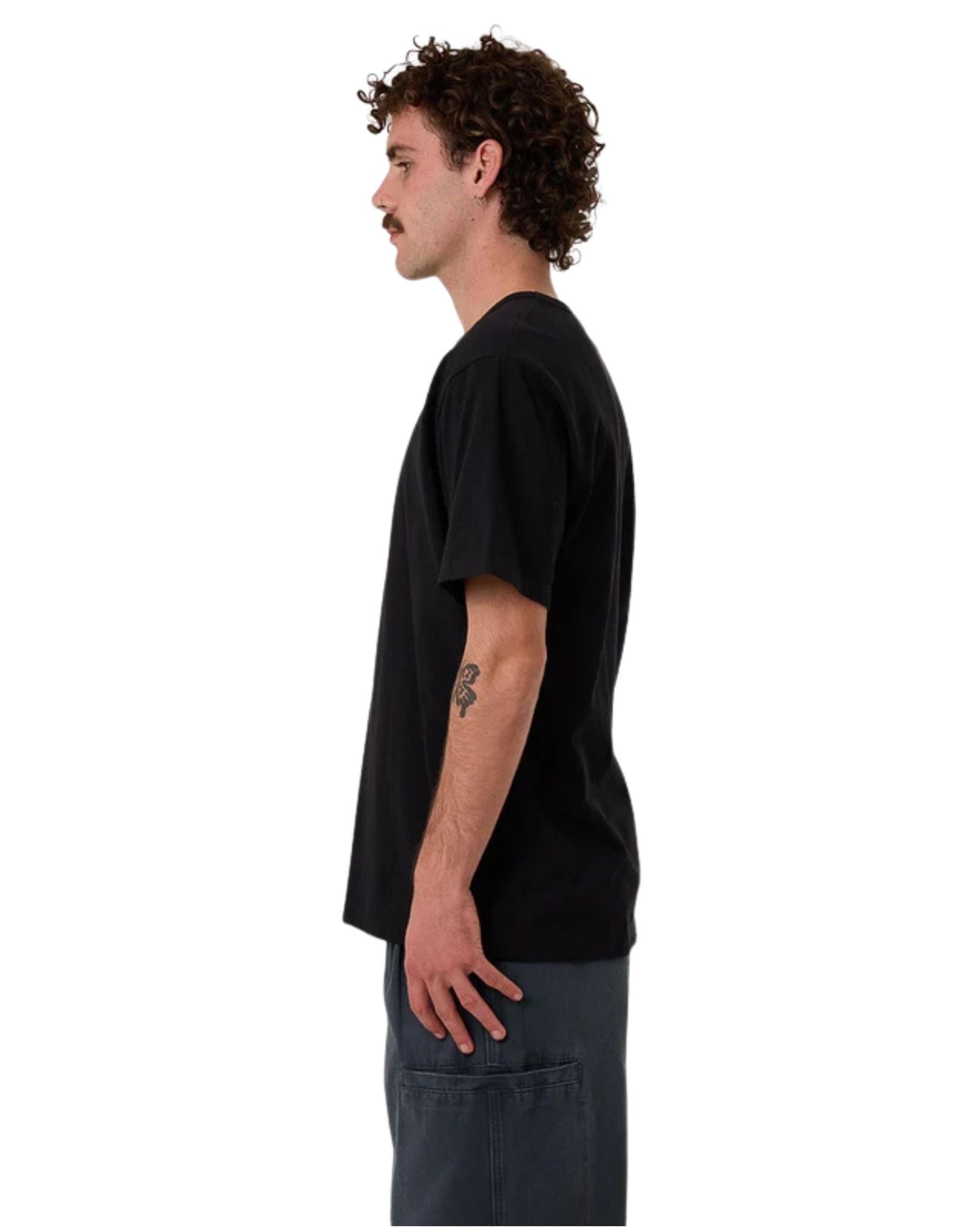 Thrills Mens Thrills Workwear Embro Merch Fit Tee
