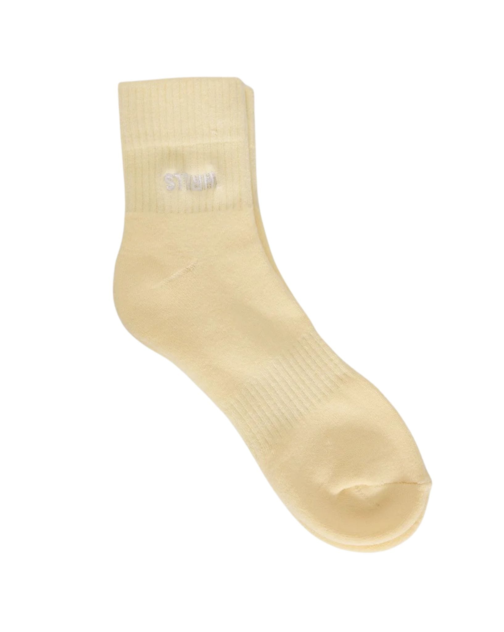 Thrills Minimal Thrills 3 Pack Sock - Varsity Green - White - Buttercream