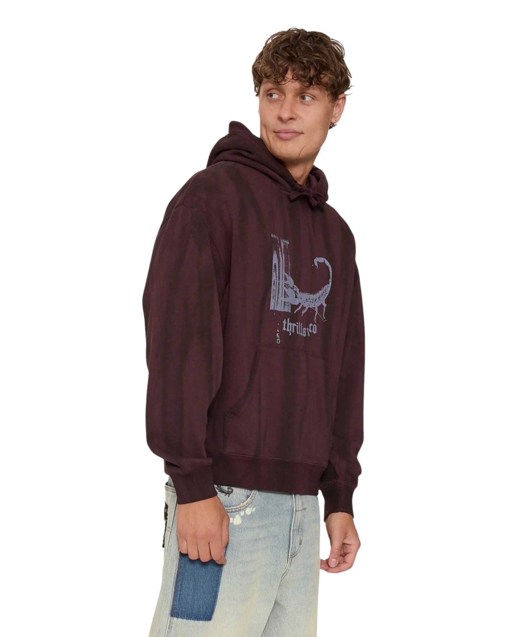 Thrills New Delusions Slouch Pull On Cropped Hood