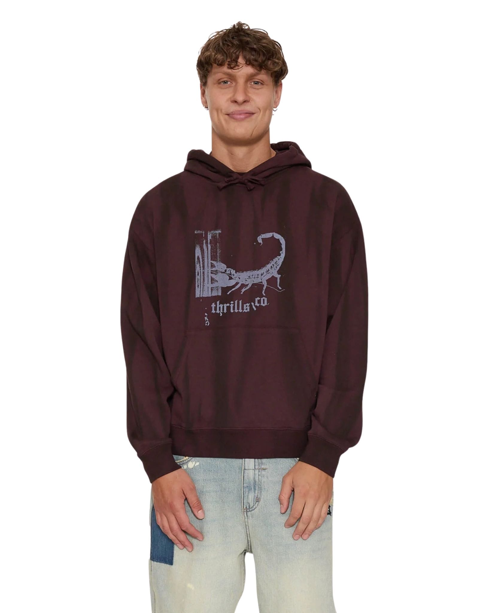 Thrills New Delusions Slouch Pull On Cropped Hood