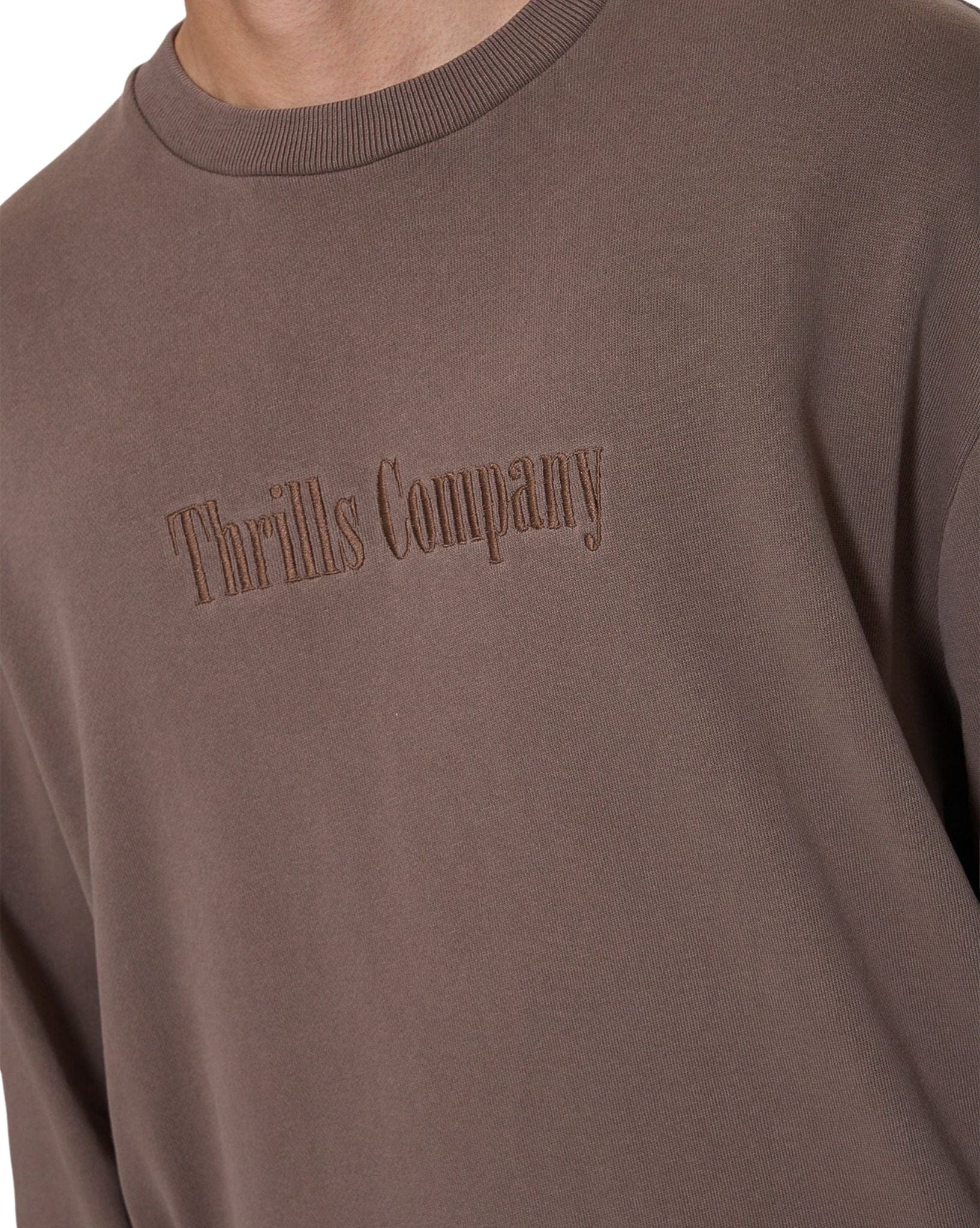 Thrills Primitive Box Fit Cropped Crew