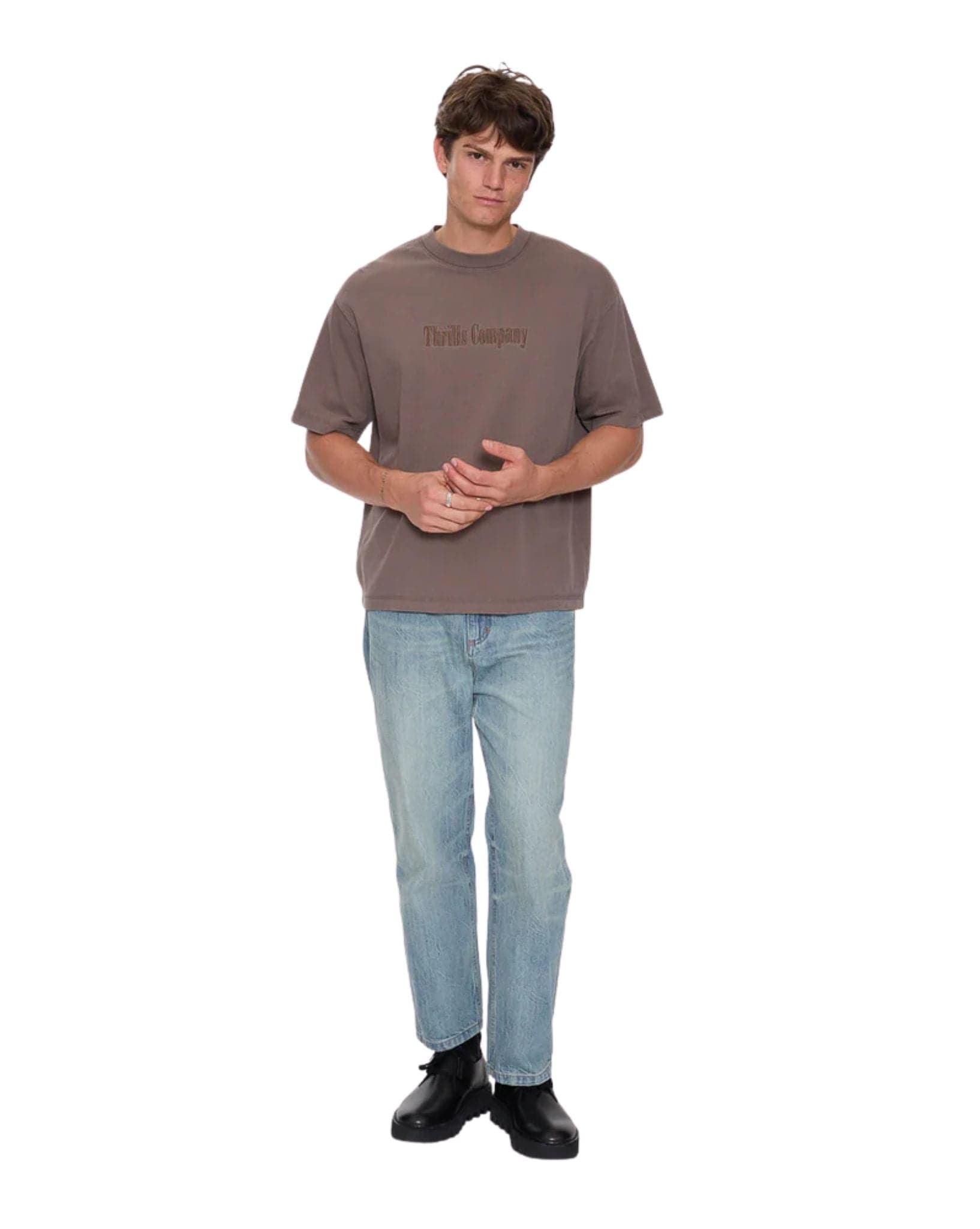 Thrills Primitive Box Fit Oversize Cropped Tee