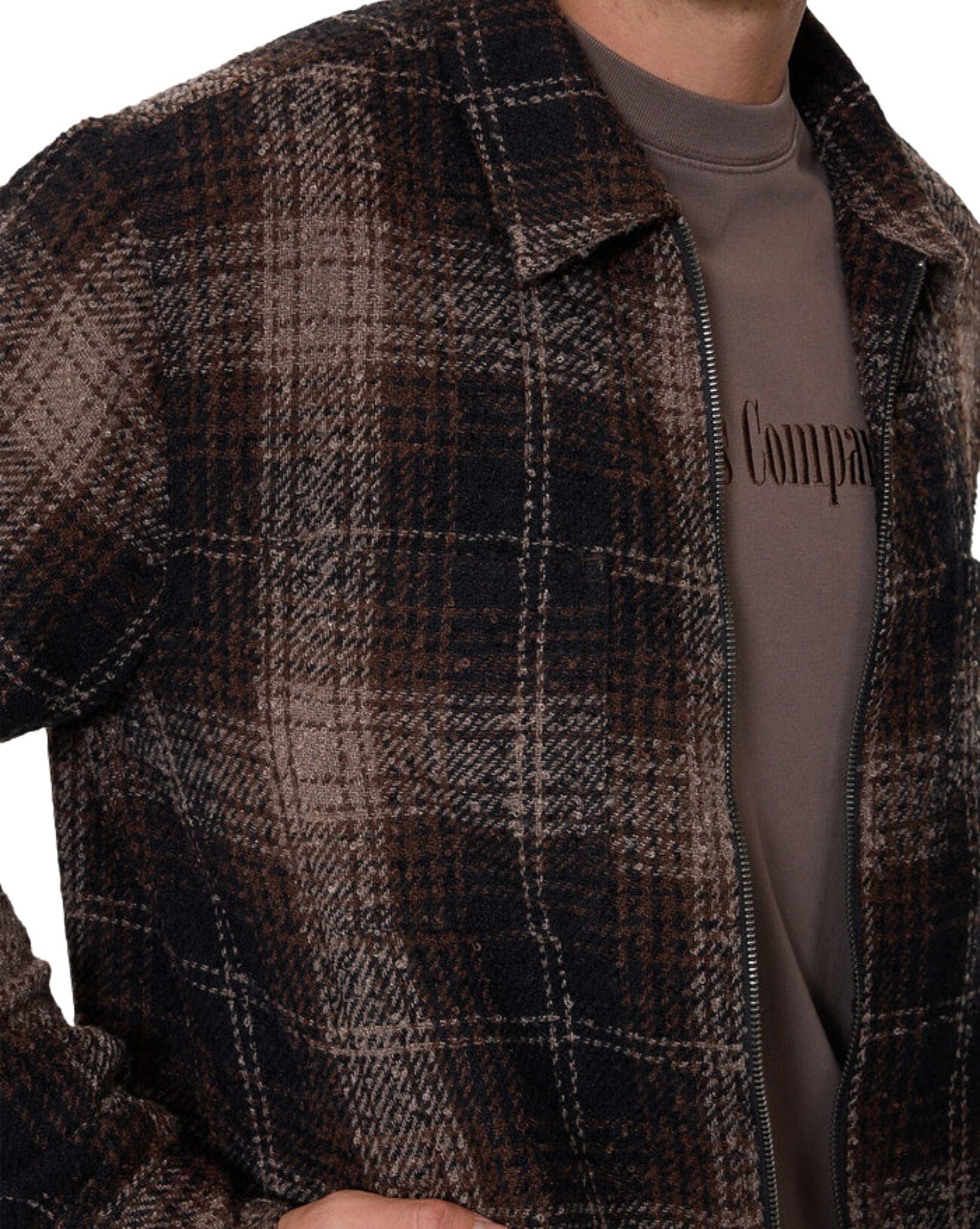 Thrills Primitive Cropped Flannel Jacket