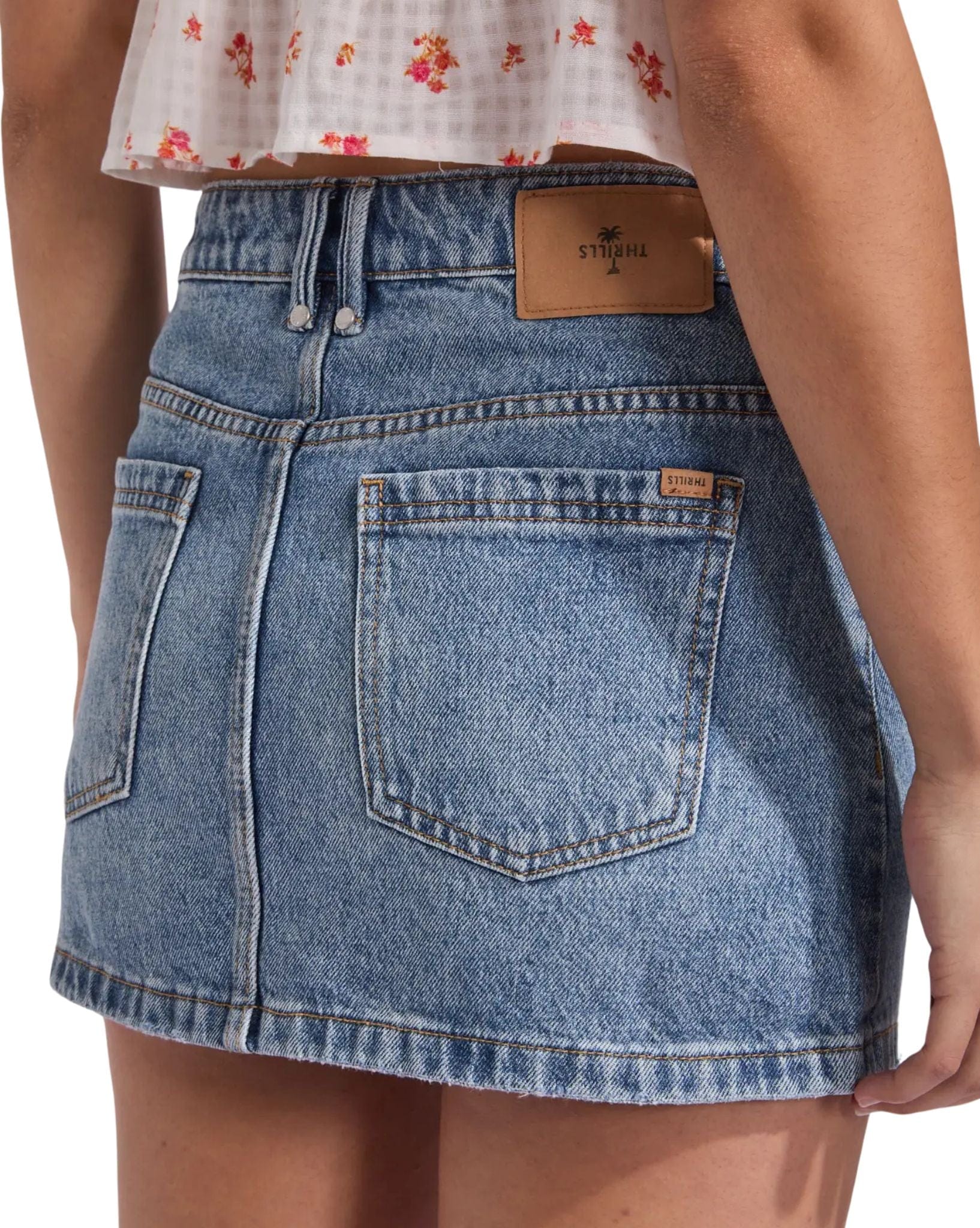 Thrills Sophie Mid Rise Mini Skirt