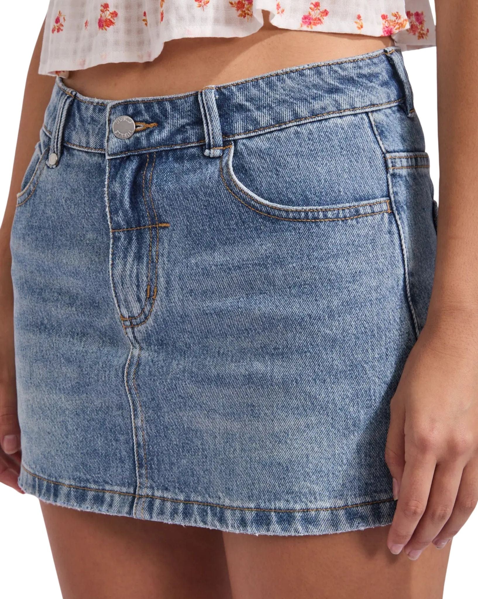 Thrills Sophie Mid Rise Mini Skirt