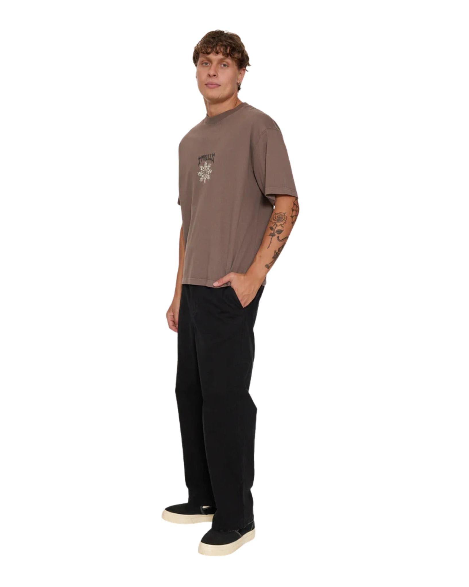 Thrills Stagger Big Slacker Cropped Pant