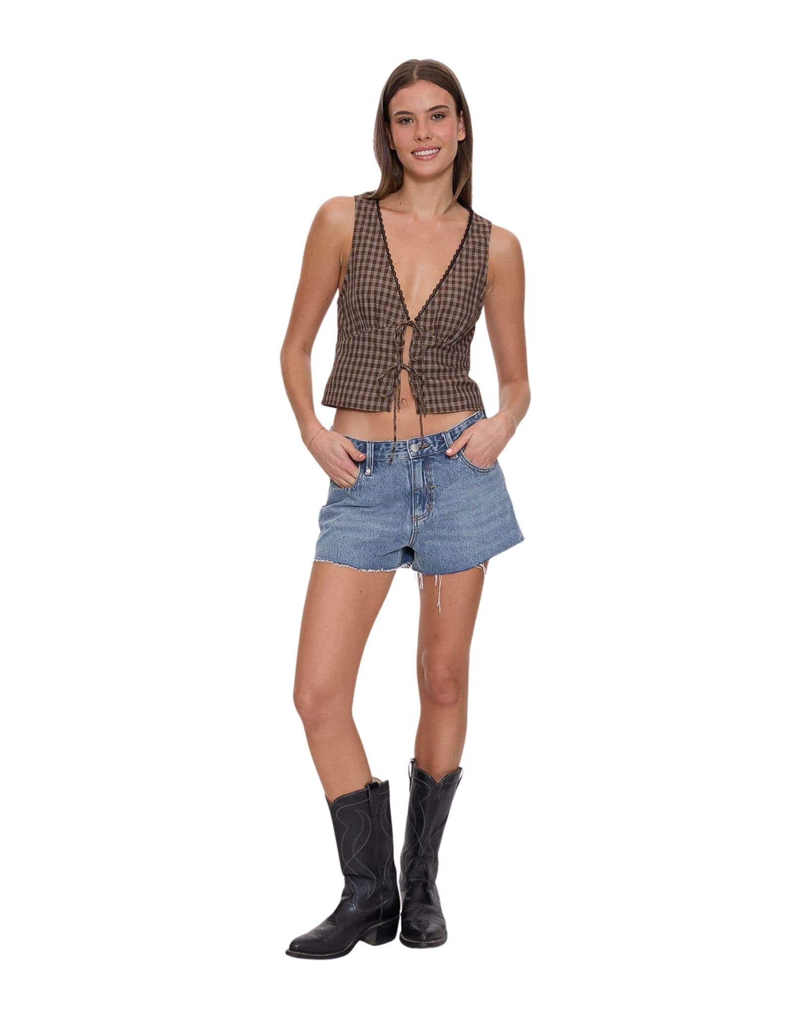 Thrills State of Mind Check Top