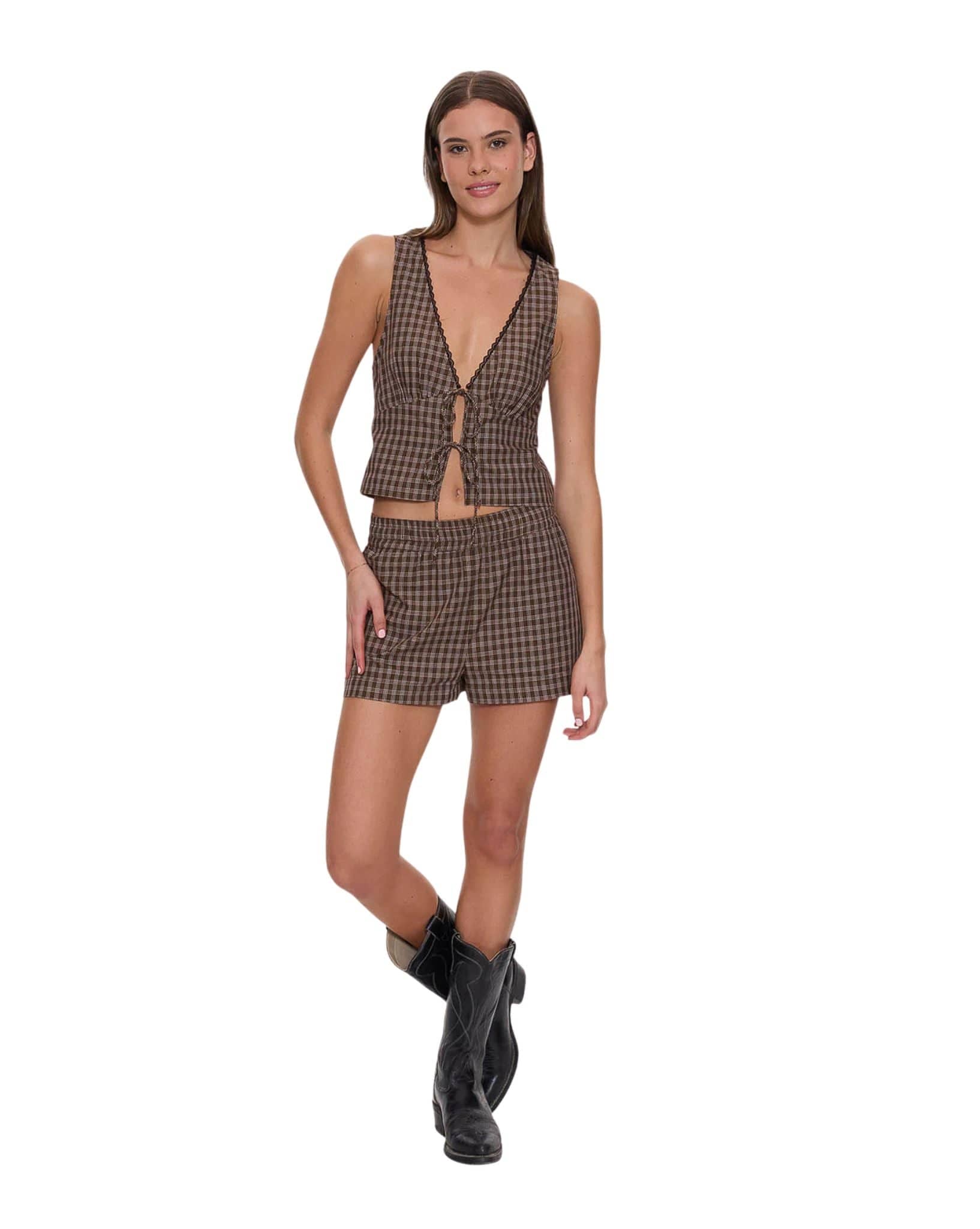 Thrills State of Mind Check Top