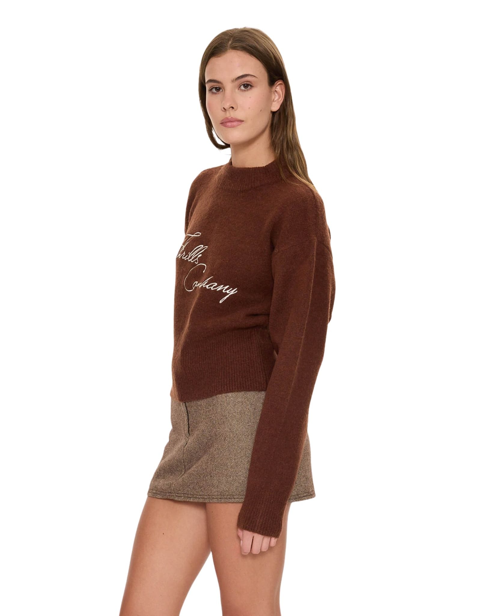 Thrills Studio Issue Knit Sweater