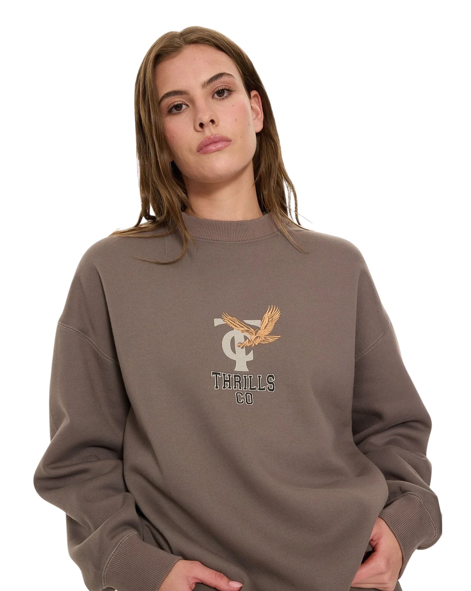 Thrills Take It Easy Slouch Crew