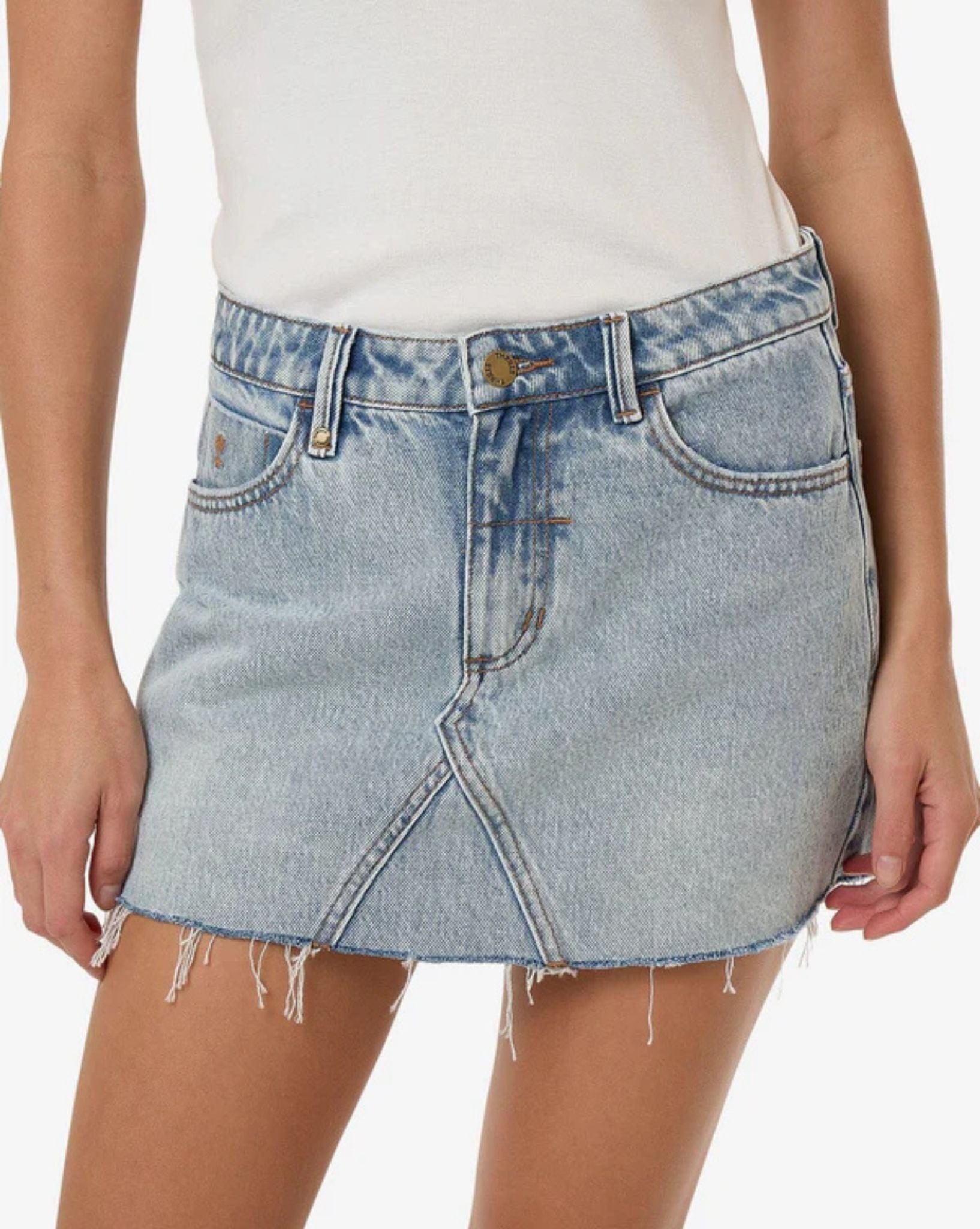 Thrills Womens Candy Skirt - Tainted Blue