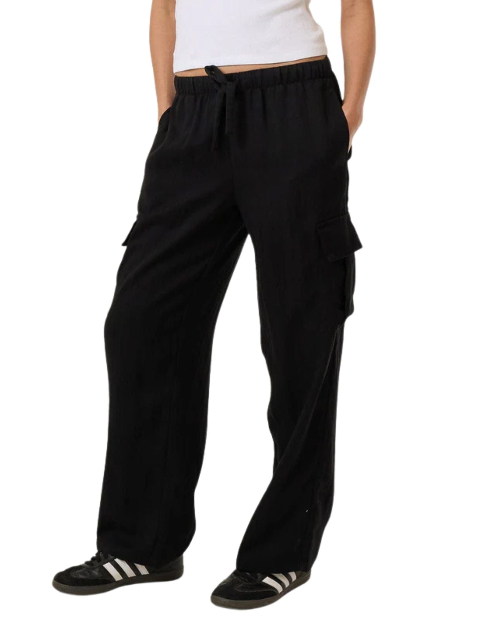 Thrills Womens Ember Pocket Pant - Black