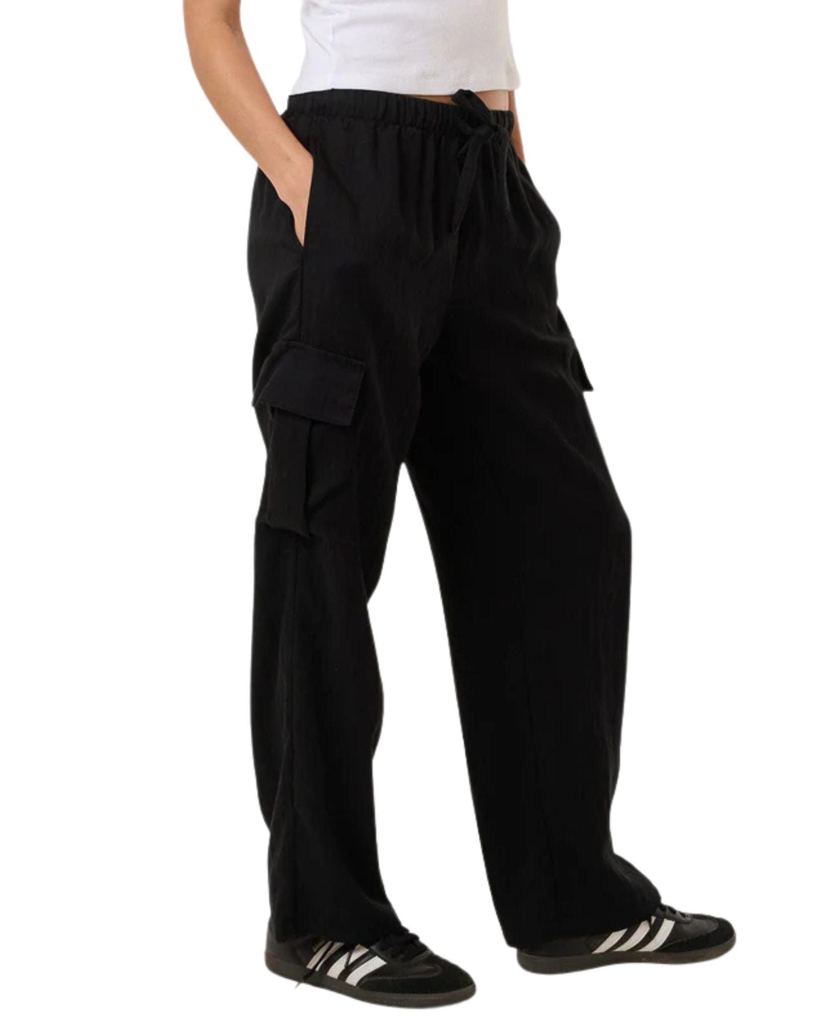 Thrills Womens Ember Pocket Pant - Black