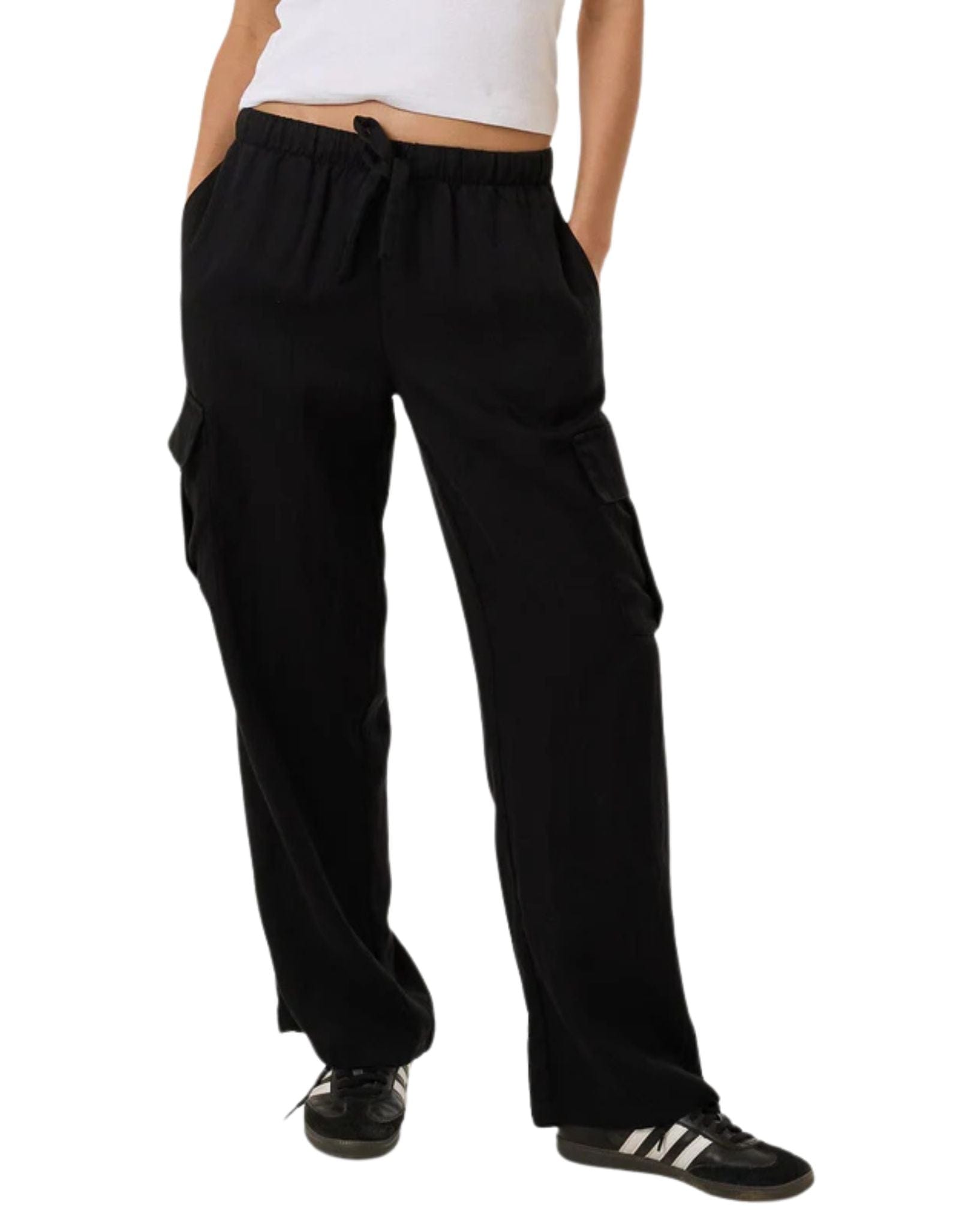Thrills Womens Ember Pocket Pant - Black