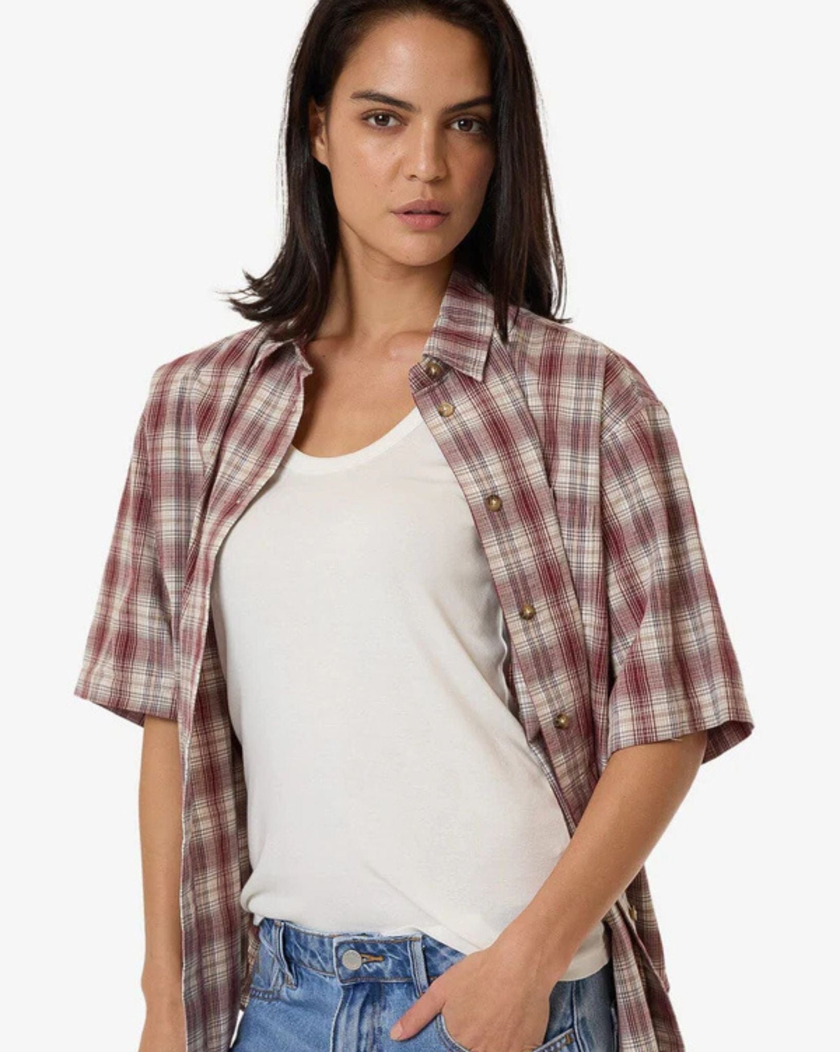 Thrills Womens Good Turn Shirt - Bracken