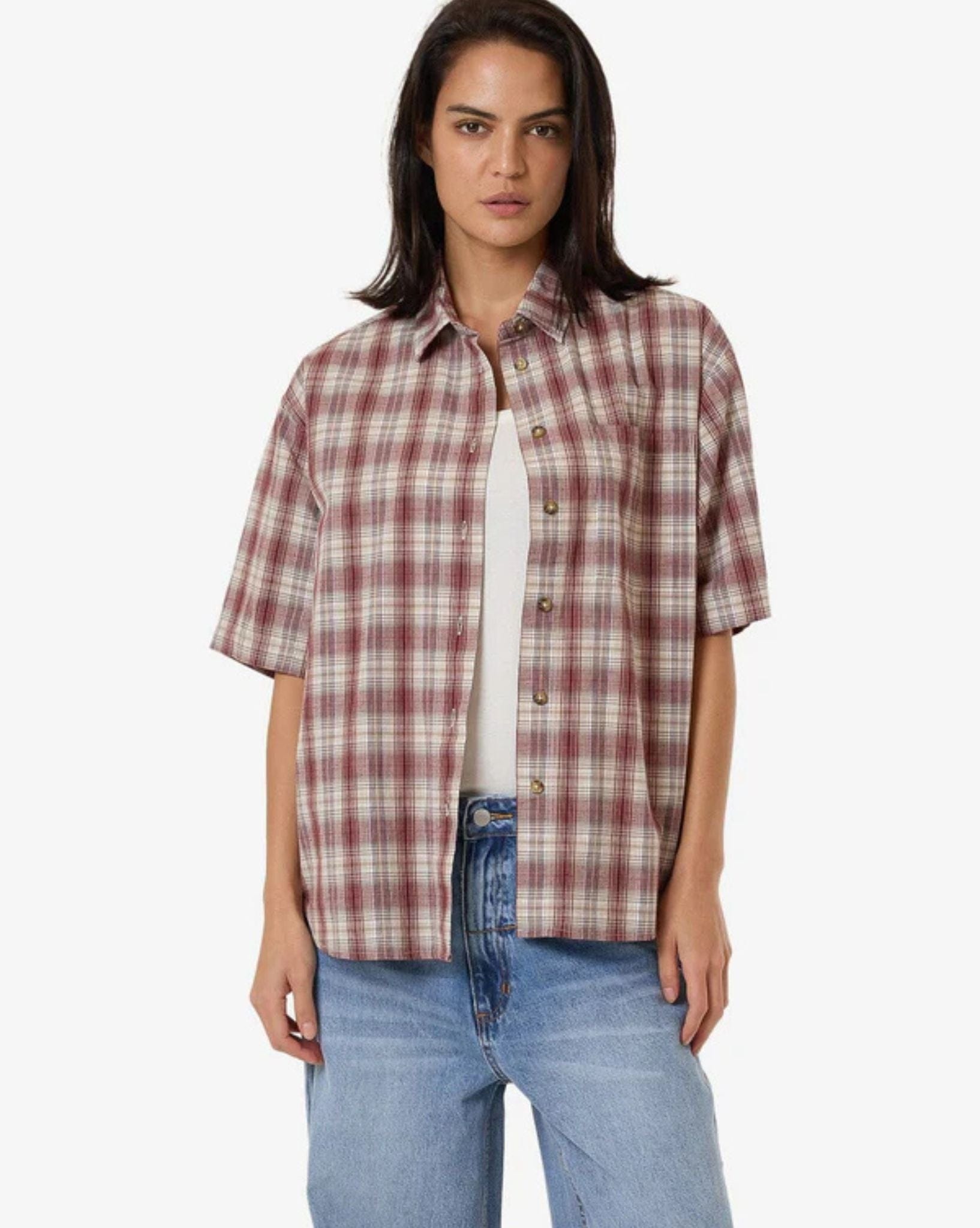 Thrills Womens Good Turn Shirt - Bracken