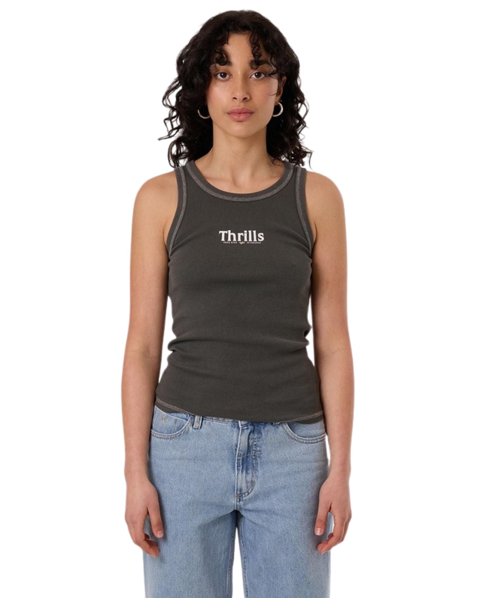 Thrills Womens Road To Paradise Sloane Tank