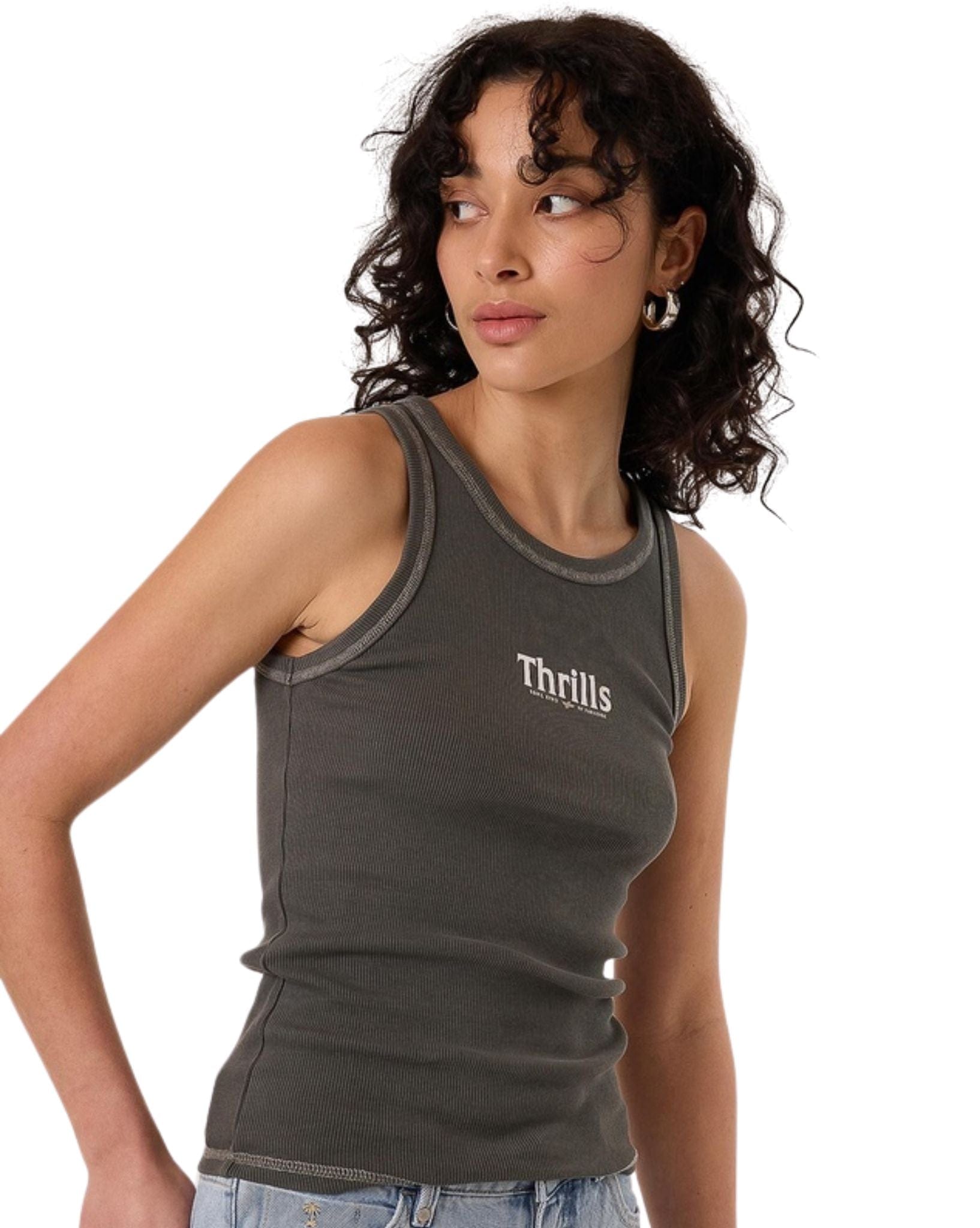 Thrills Womens Road To Paradise Sloane Tank