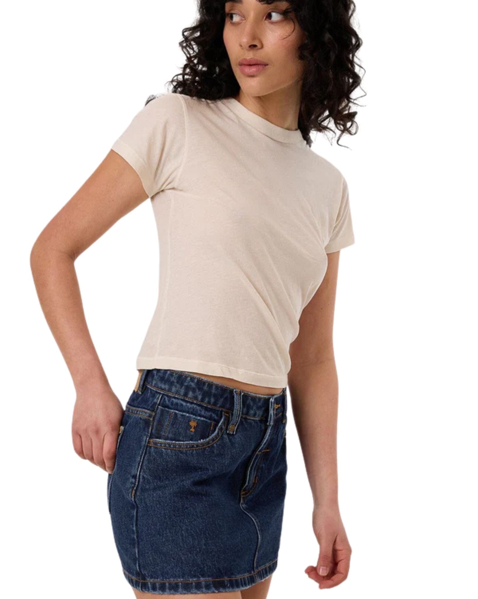 Thrills Womens Sophie Skirt- Rinsed Ink