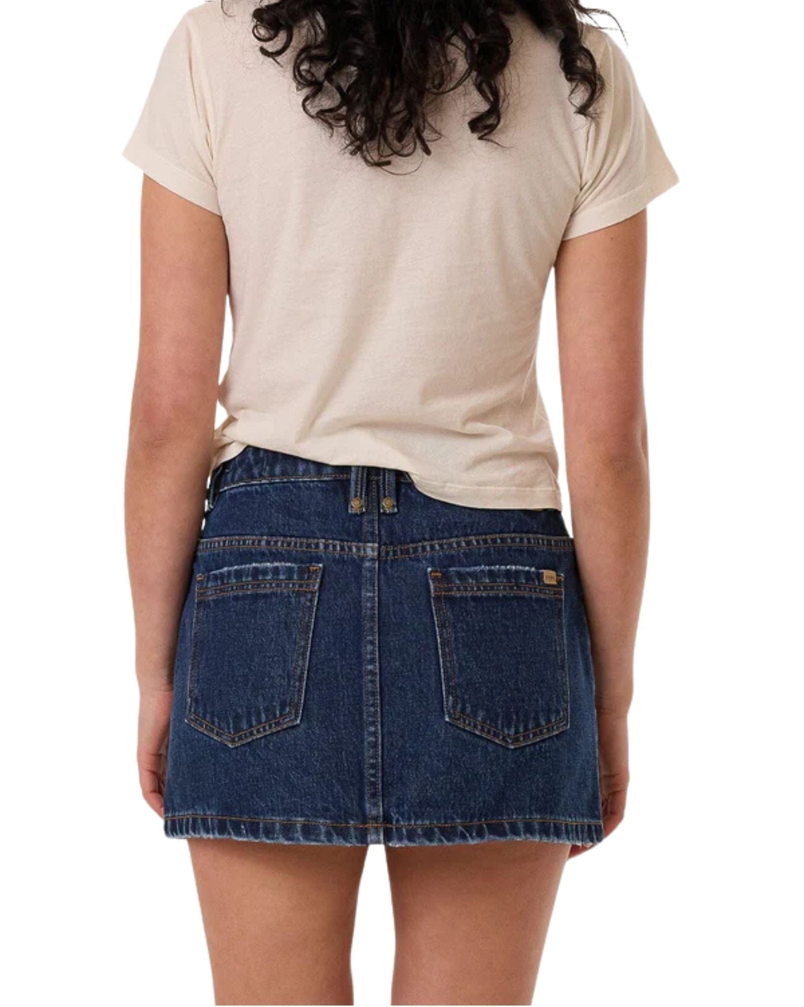 Thrills Womens Sophie Skirt- Rinsed Ink