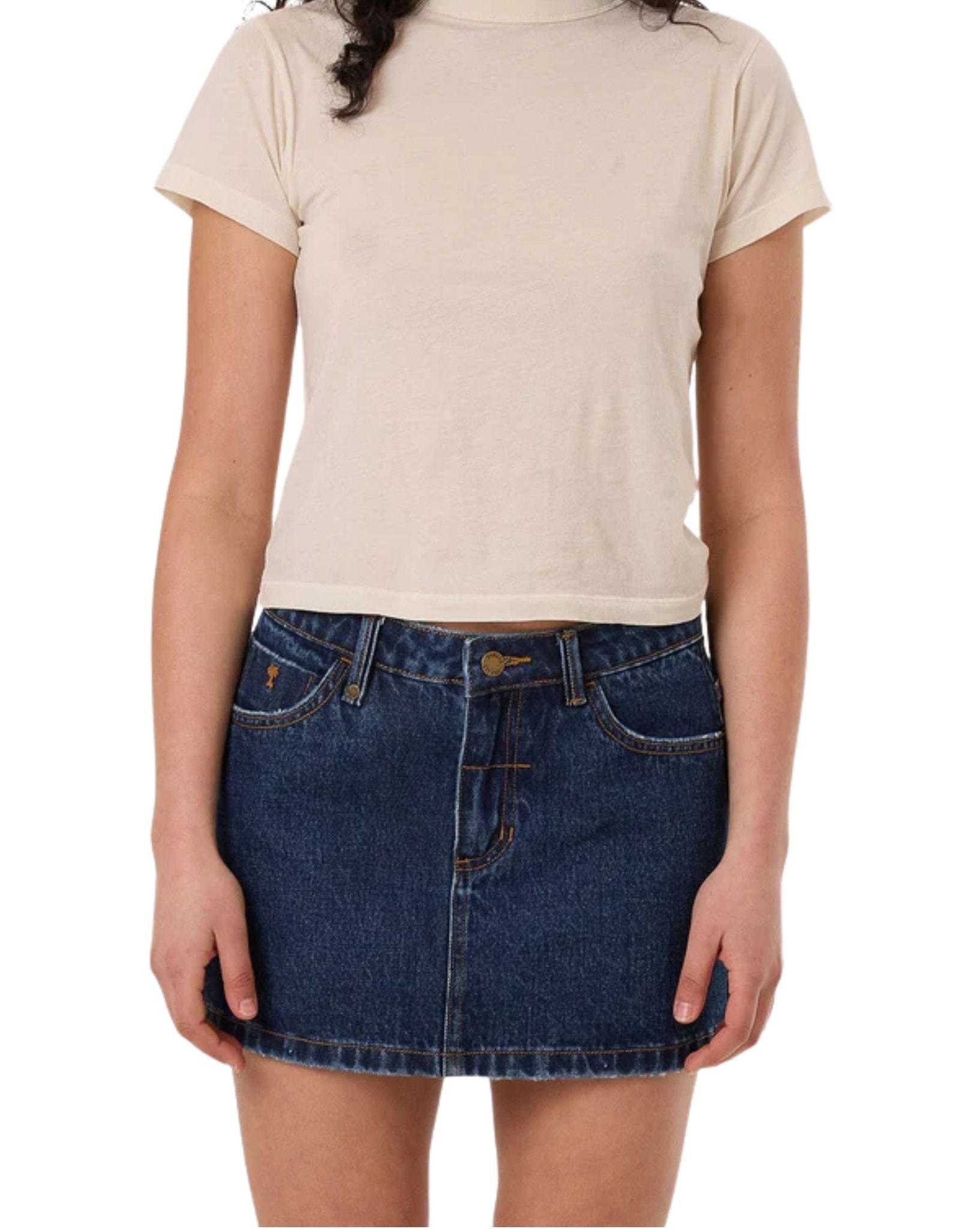 Thrills Womens Sophie Skirt- Rinsed Ink