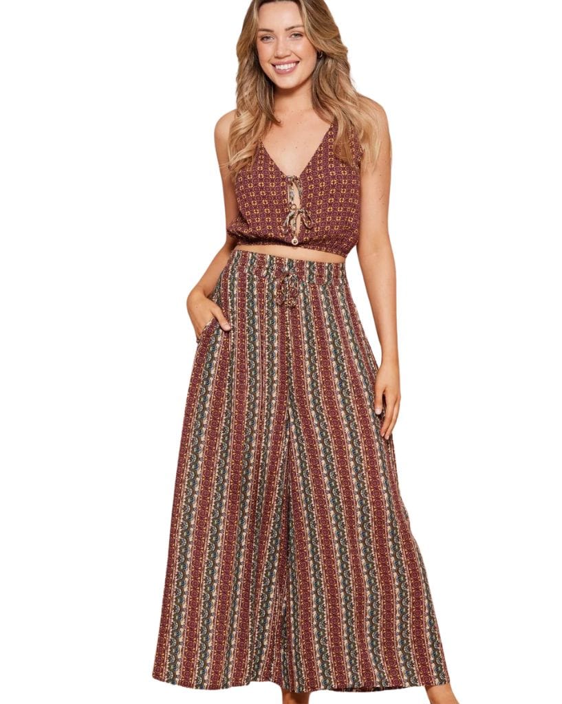 Tigerlily Monarch Zara Reversible Crop