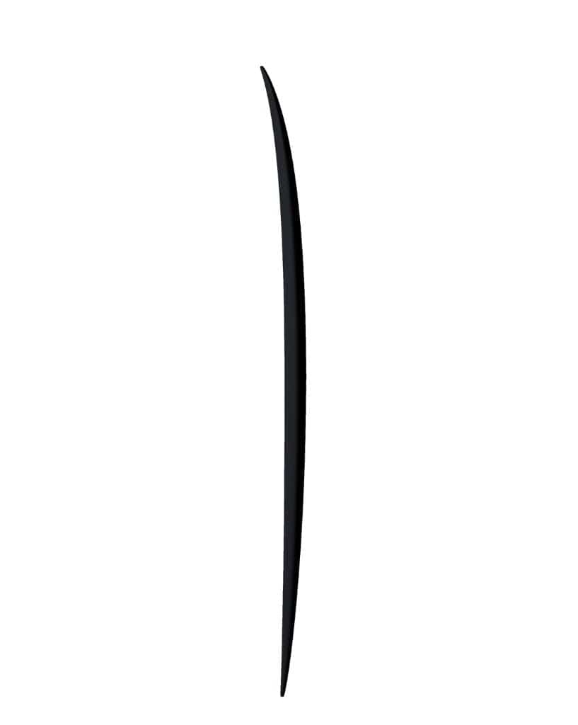 Tolhurst Surfboards HI Mid 6 Mini - Thunderbolt Black Surfboard
