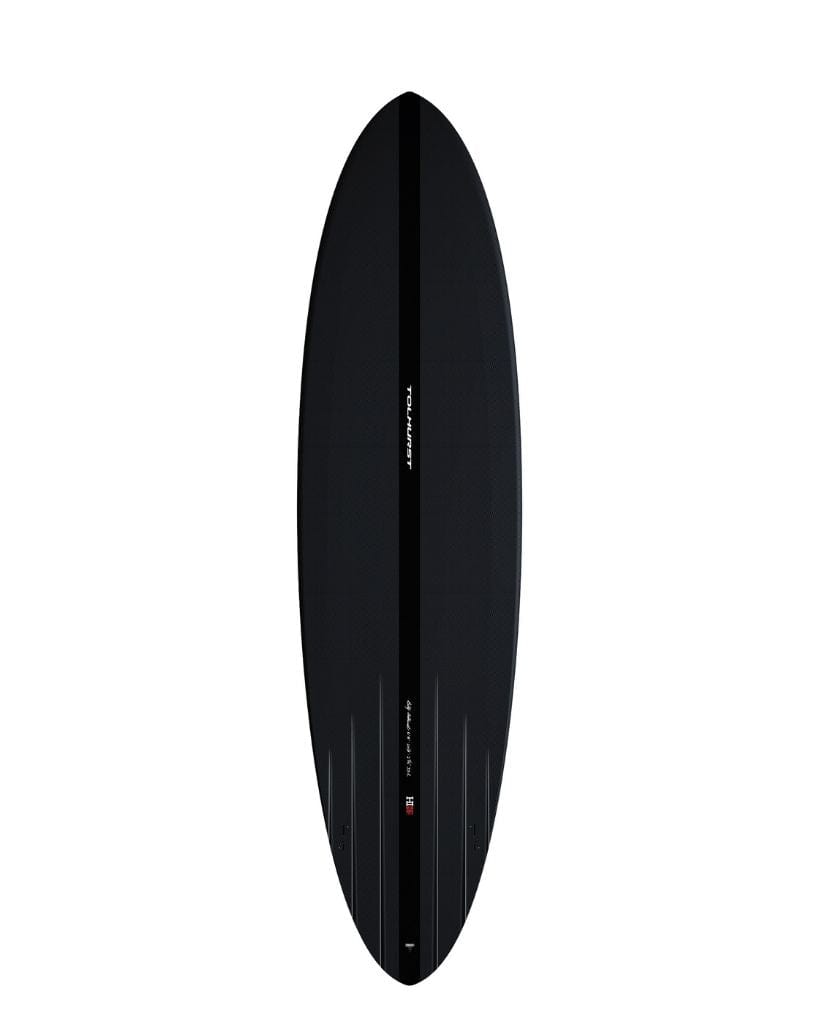 Tolhurst Surfboards HI Mid 6 Twin Thunderbolt Black Surfboard