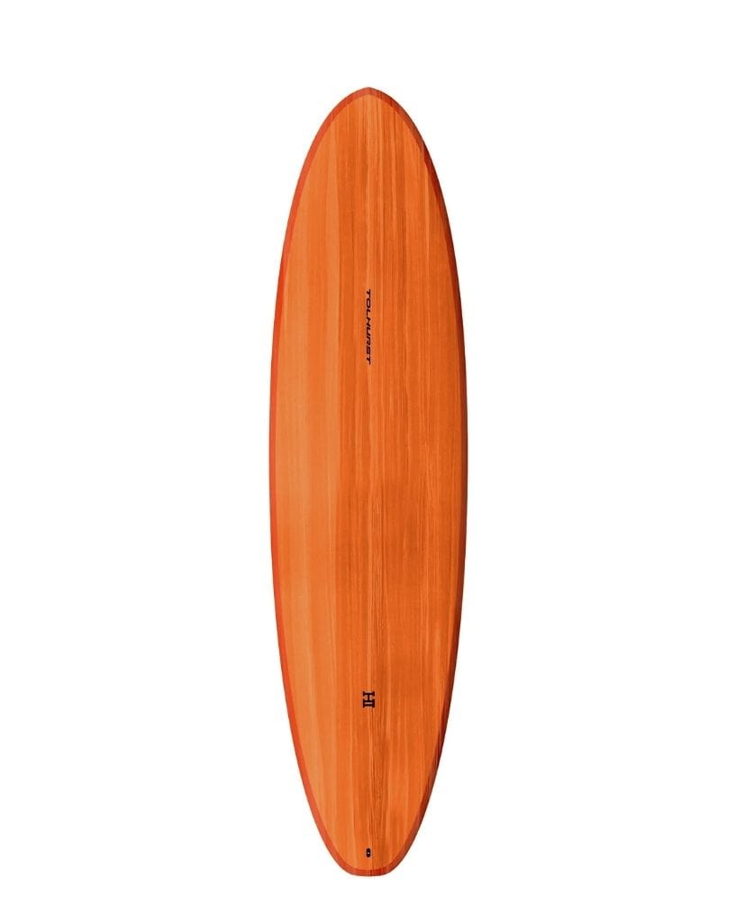 Tolhurst Surfboards HI Moe Mini Thunderbolt Red Surfboard
