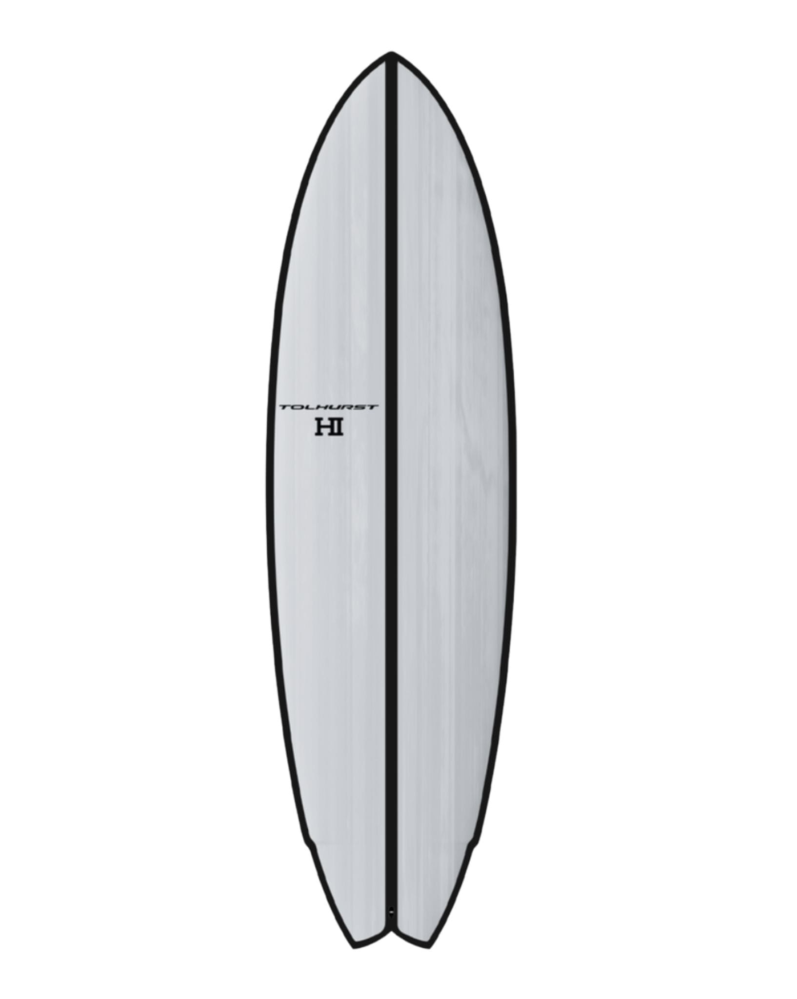Tolhurst Surfboards HIBT 3+3 Thunderbolt Black Surfboard