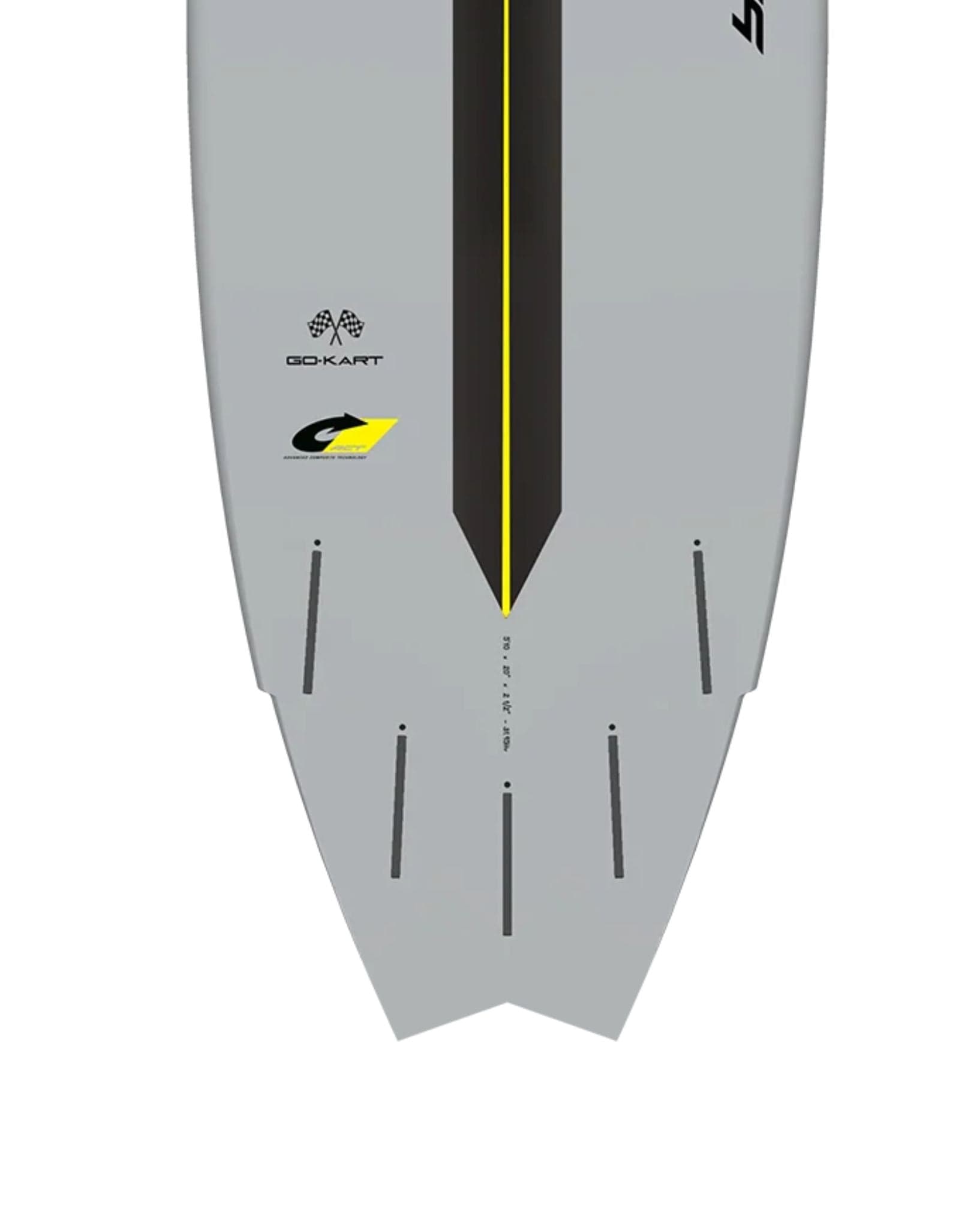 Torq Surfboards ACT Go Kart Surfboard - Grey