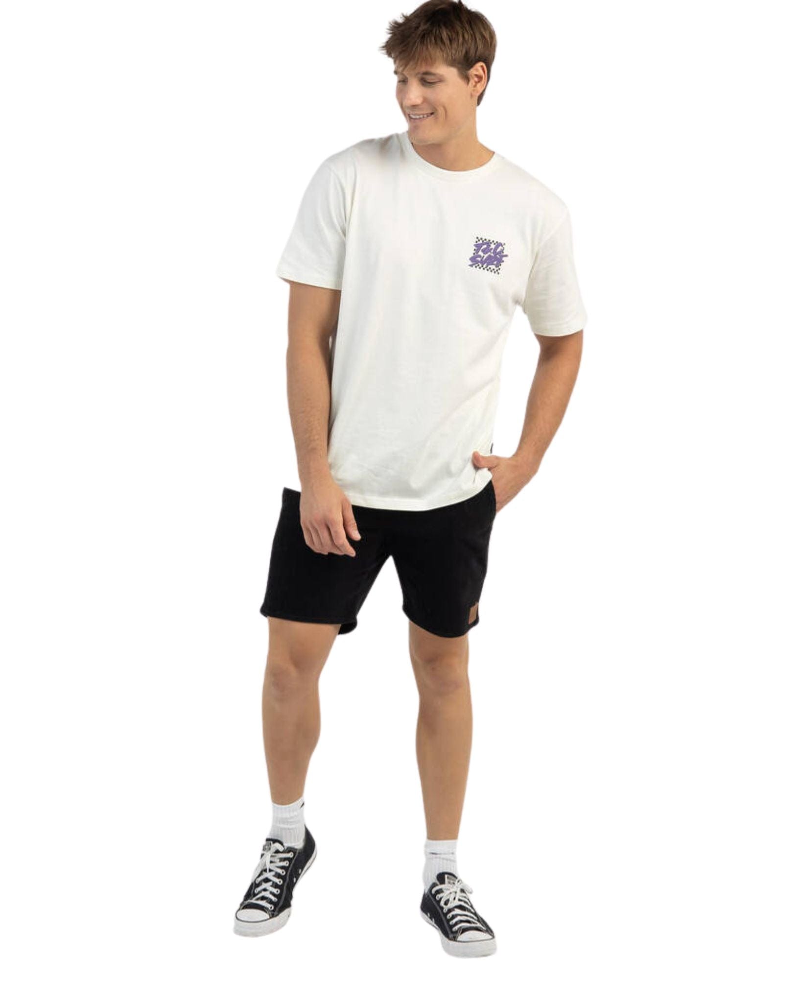Town & Country Mens Border Check Tee