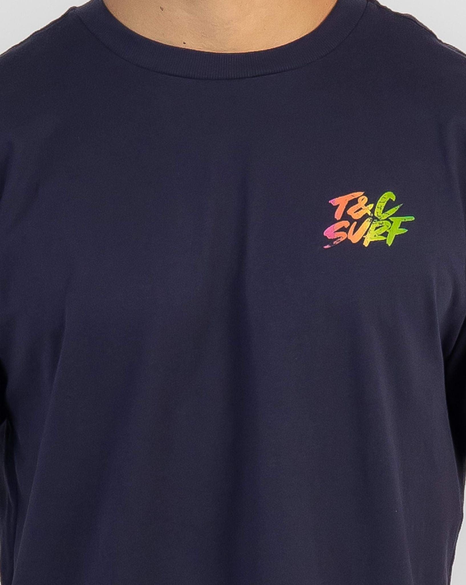 Town & Country Mens Border Check Tee