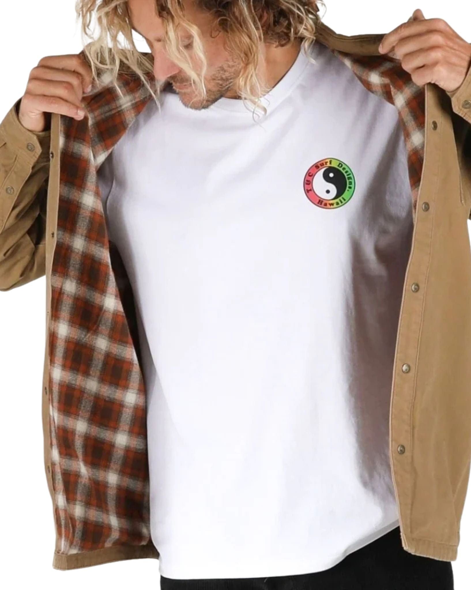 Town & Country Mens Kauai Canvas Jacket