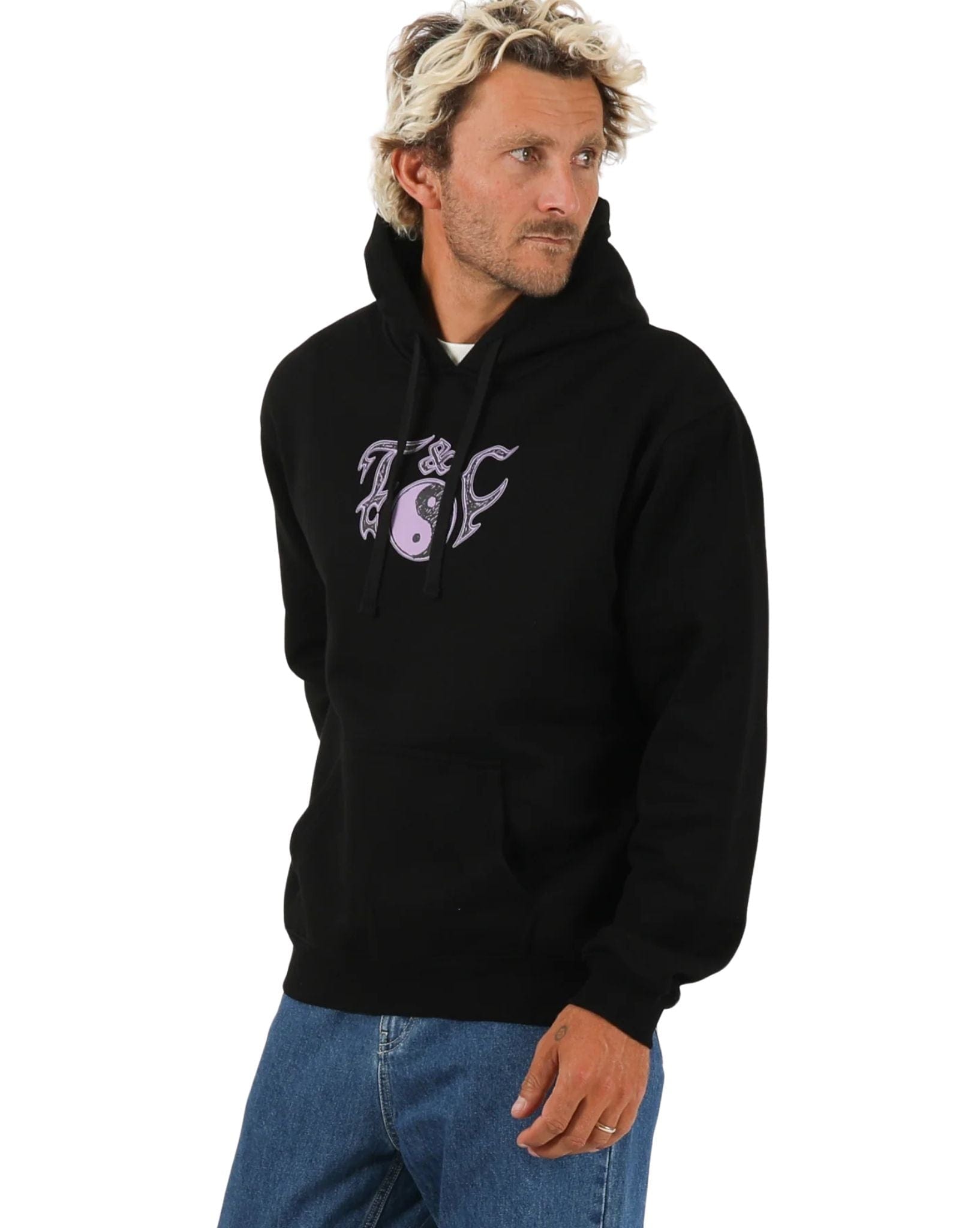 Town & Country Mens Majestic Pop Hood - Black