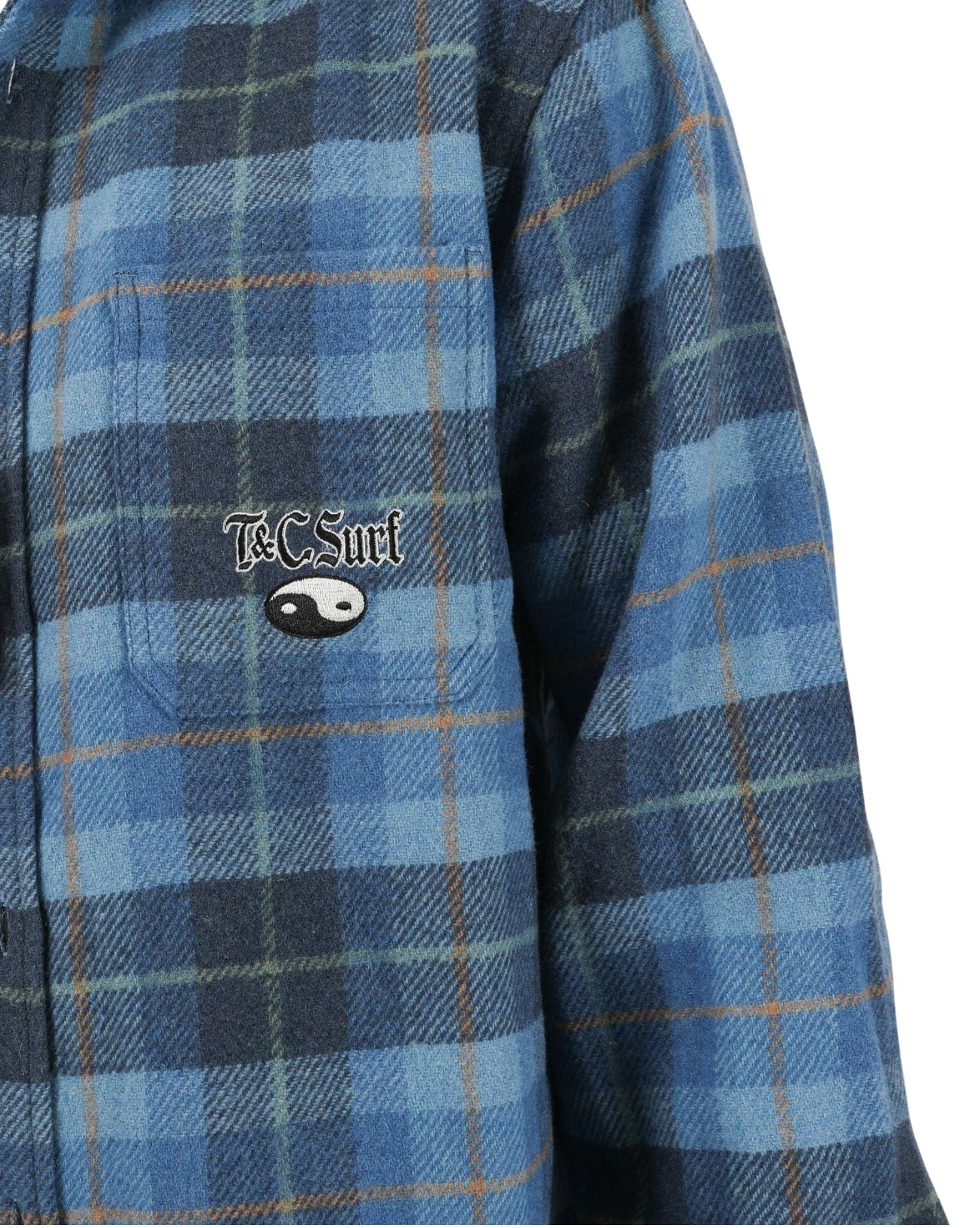 Town & Country Mens Mariner LS Shirt - Pacific
