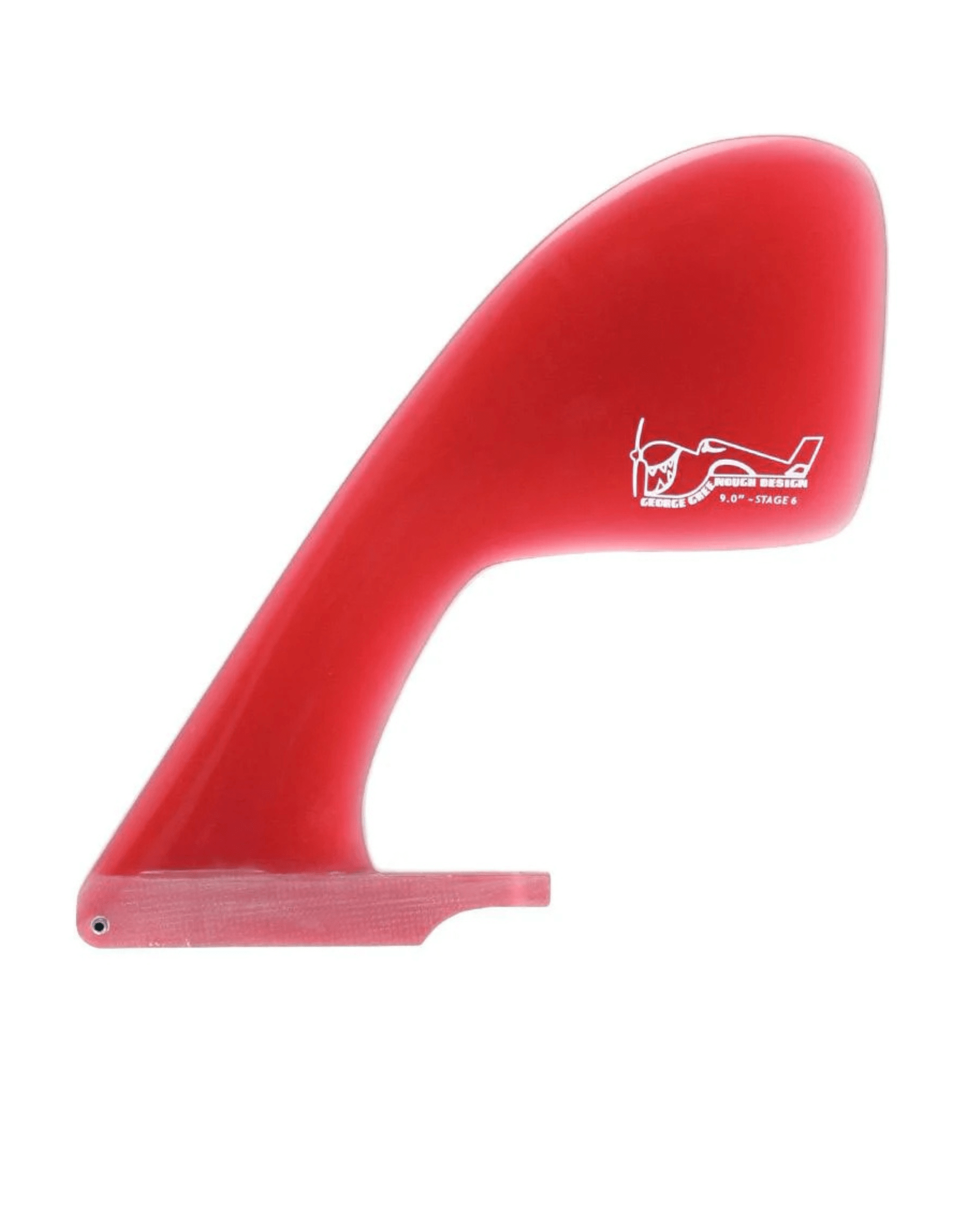 True Ames Greenough Stage 6 Fins - Red