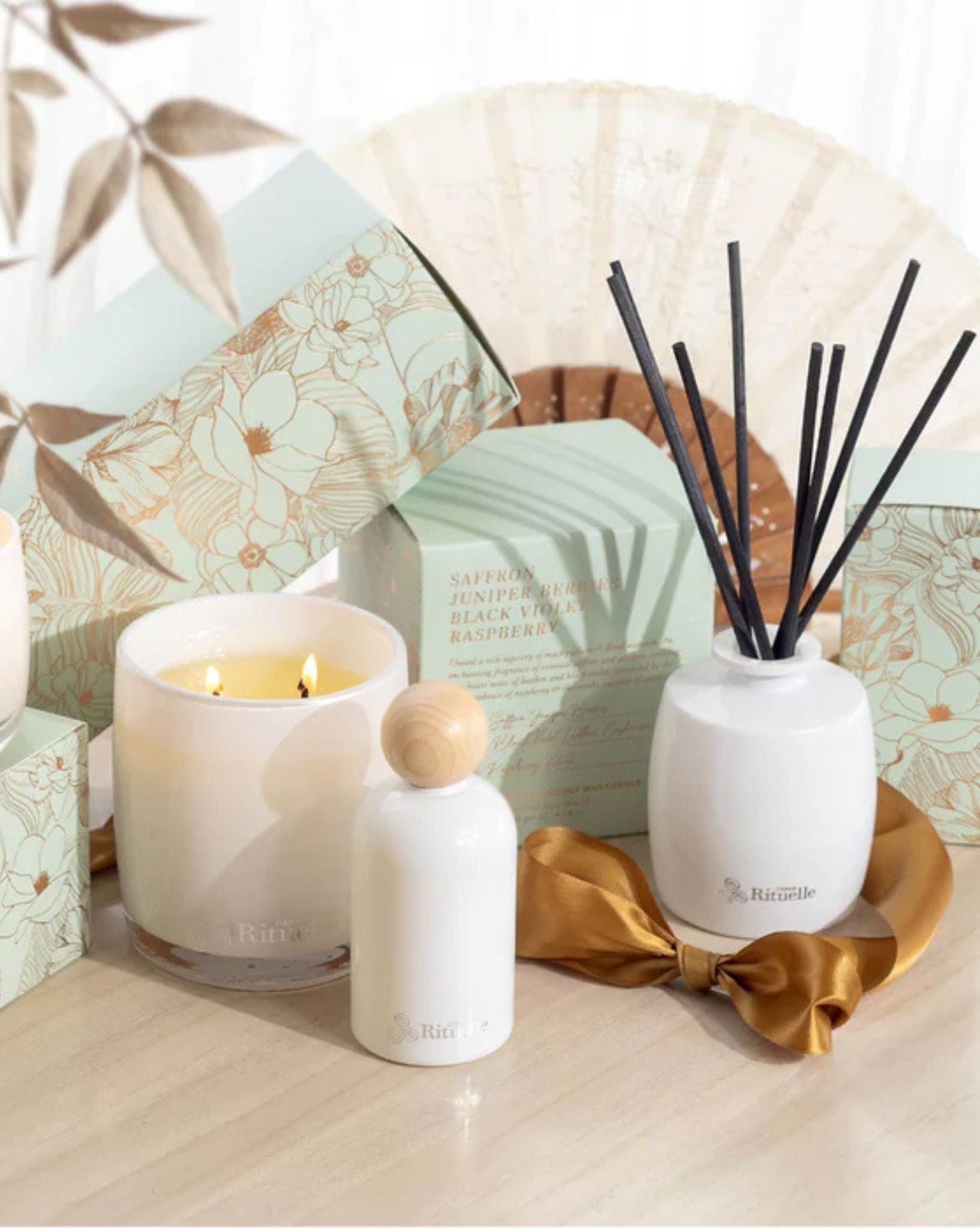 Urban Rituelle Apotheca-220 ml Diffuser -Juniper Berries, Black Violet, Raspberry