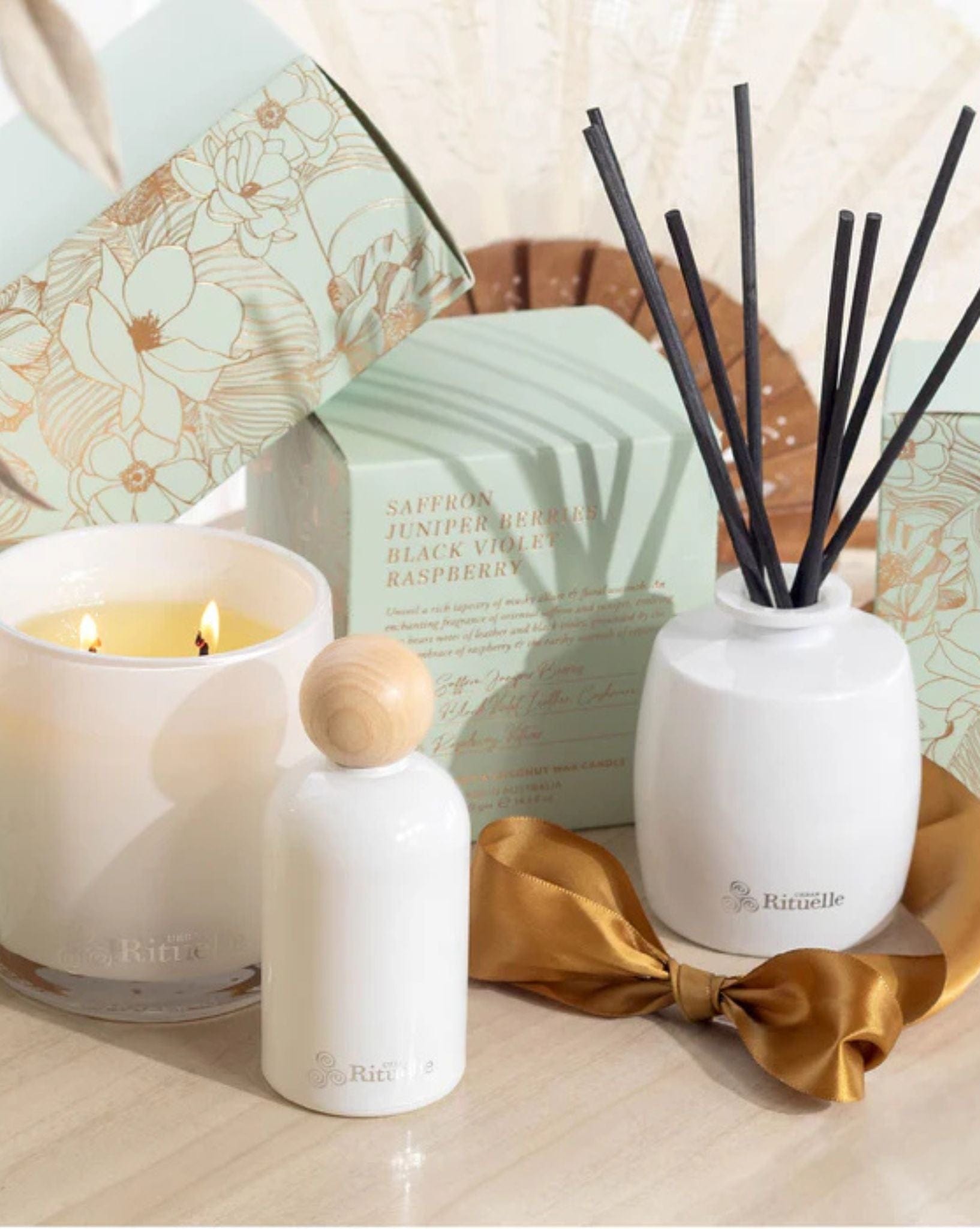 Urban Rituelle Apotheca-220 ml Diffuser -Juniper Berries, Black Violet, Raspberry