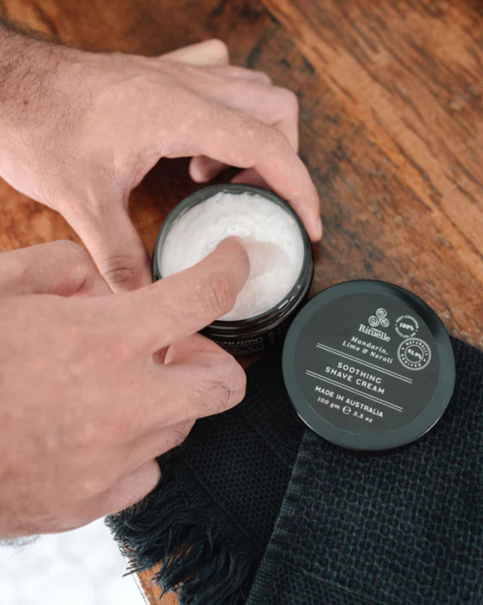 Urban Rituelle Soothing Shave Cream 100gm - Mandarin Lime Neroli