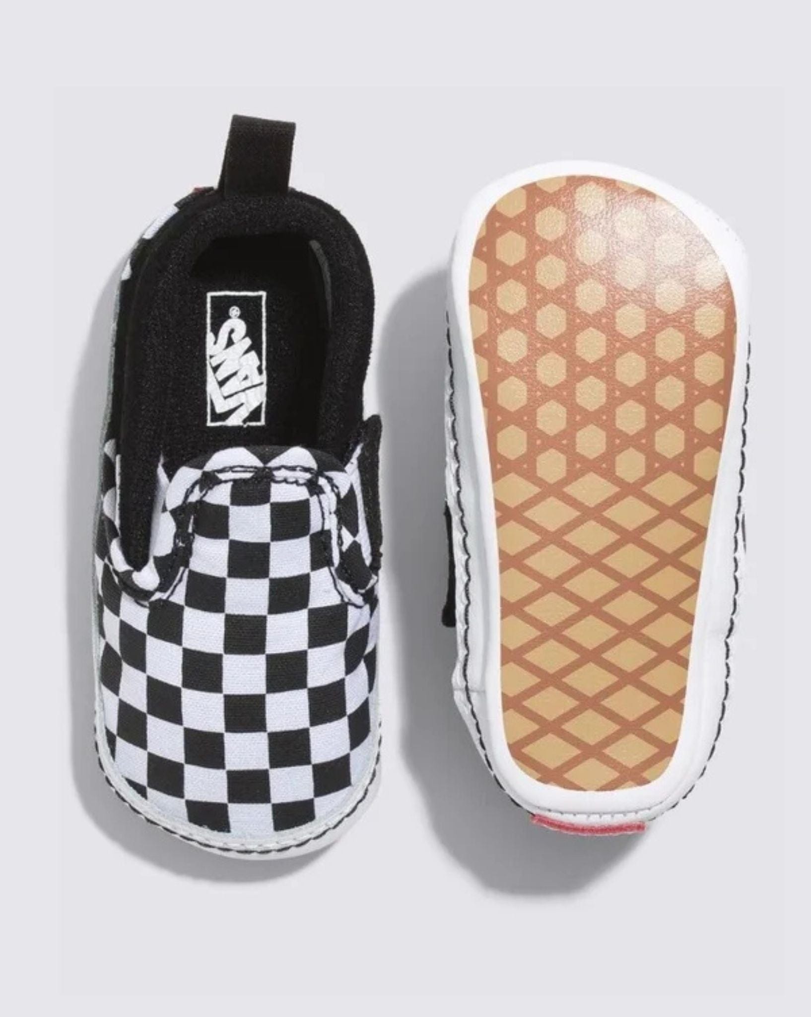 Vans Infant Slip On V Crib - Black White Check