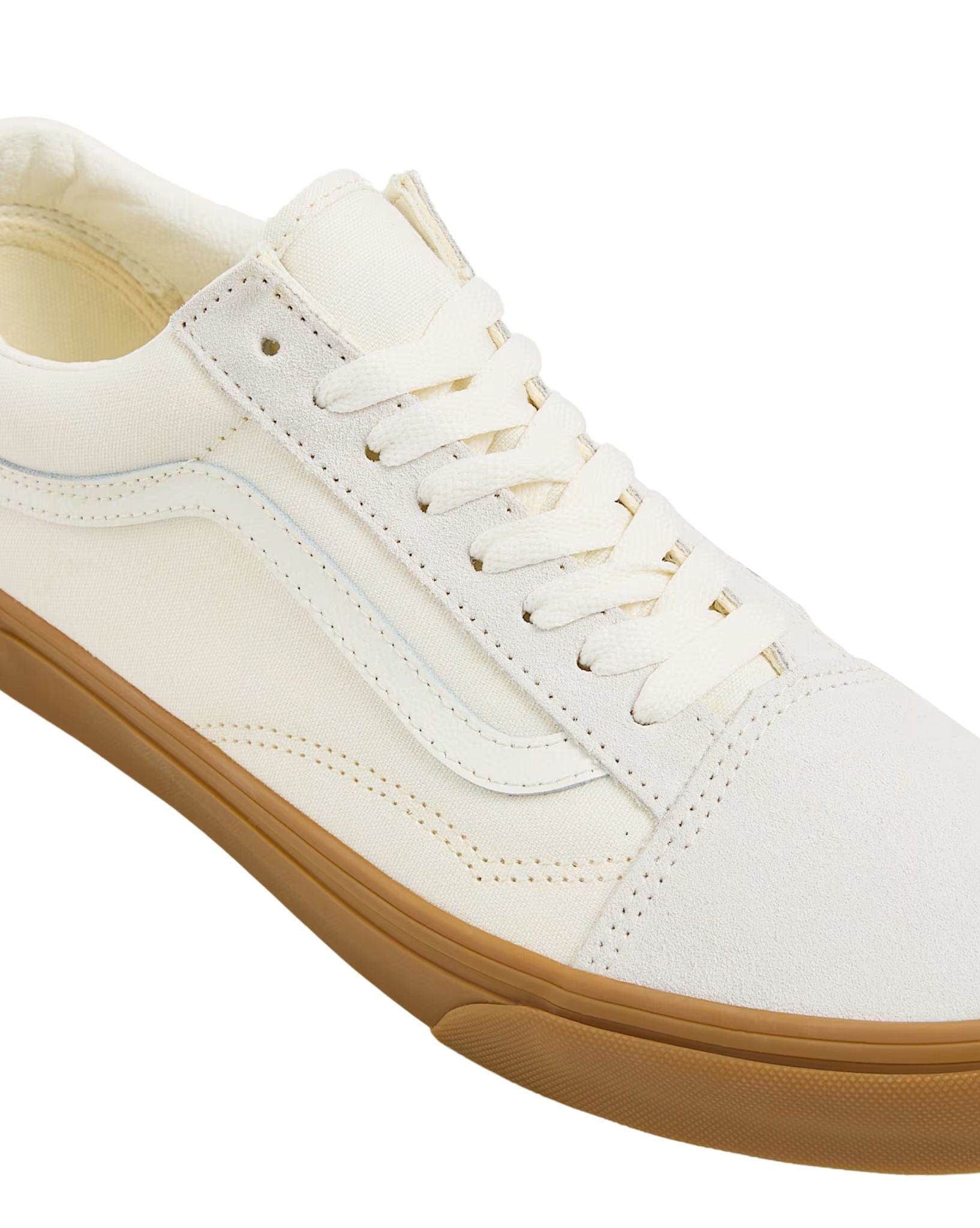 Vans Old Skool Gum Sole Canvas - True White