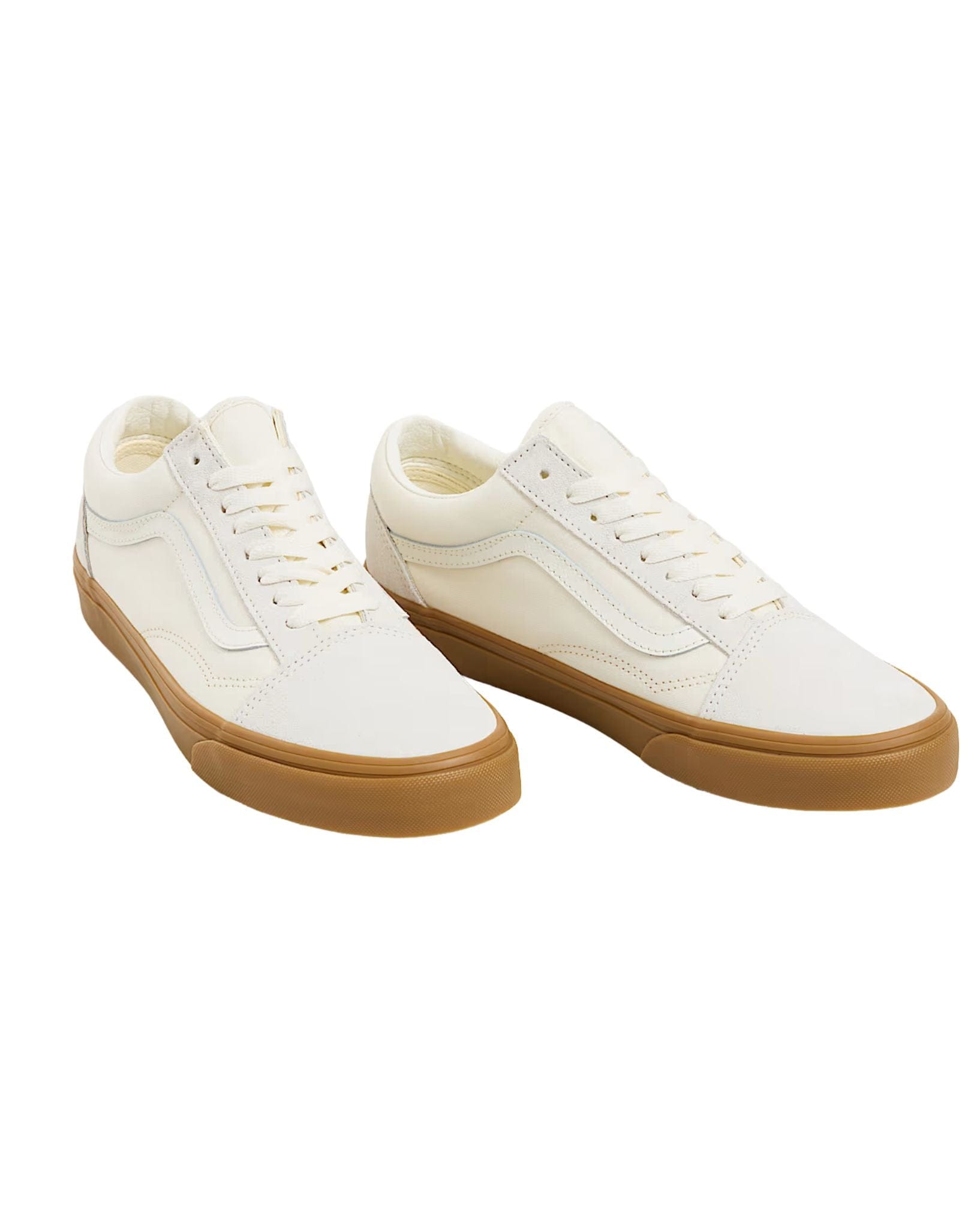 Vans Old Skool Gum Sole Canvas - True White