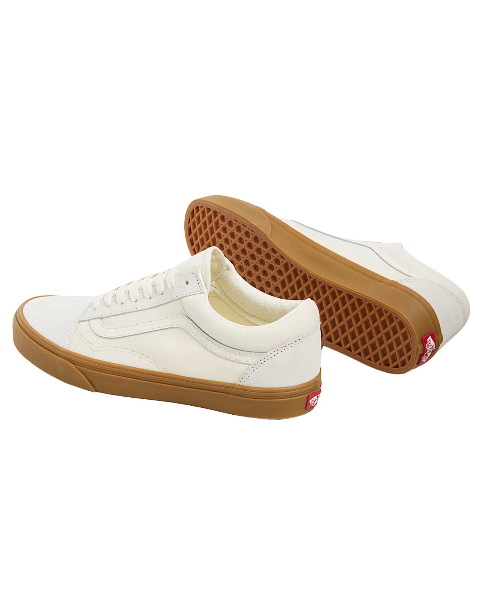 Vans Old Skool Gum Sole Canvas - True White
