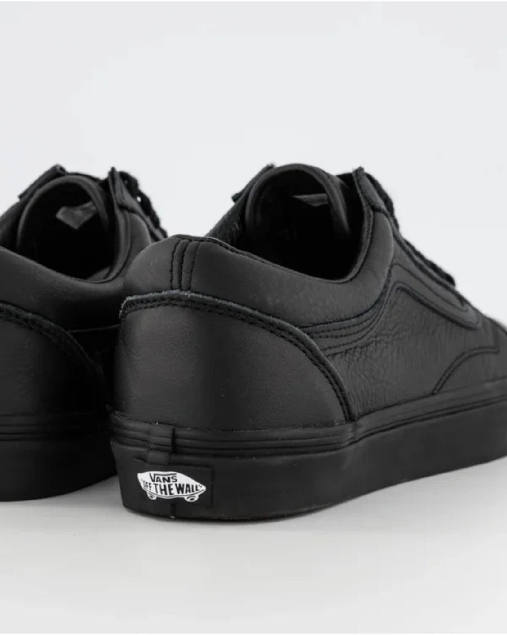 Vans Old Skool Leather Shoes - Black