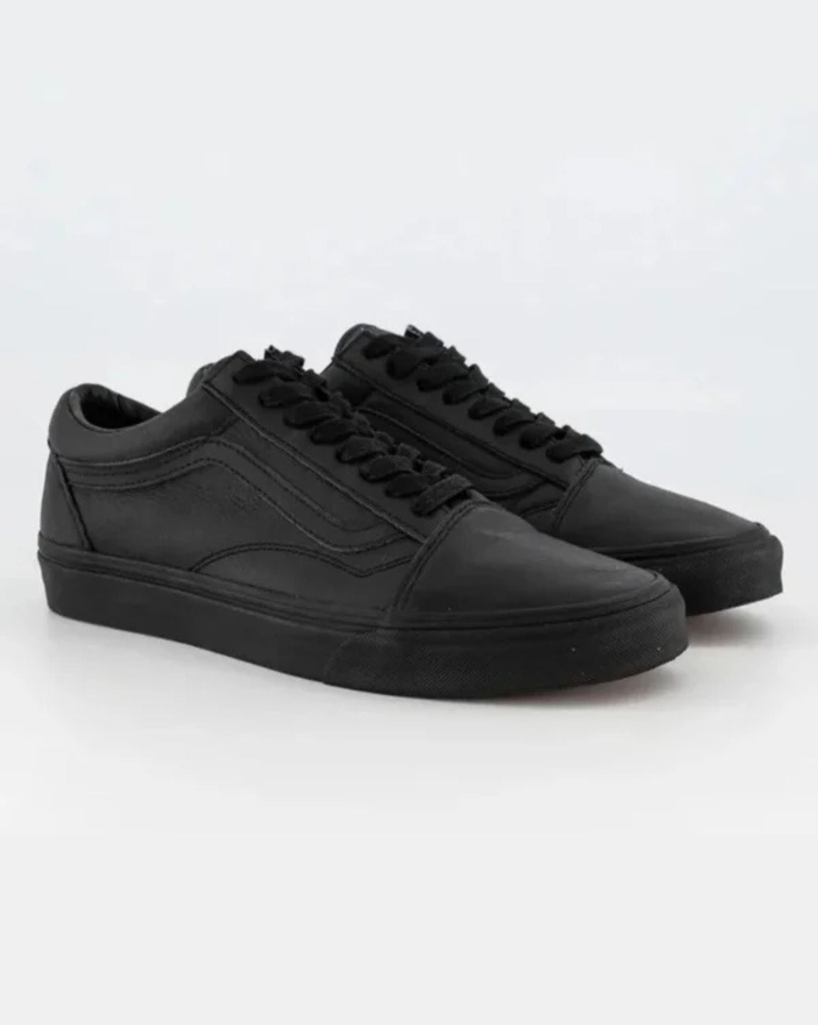Vans Old Skool Leather Shoes - Black