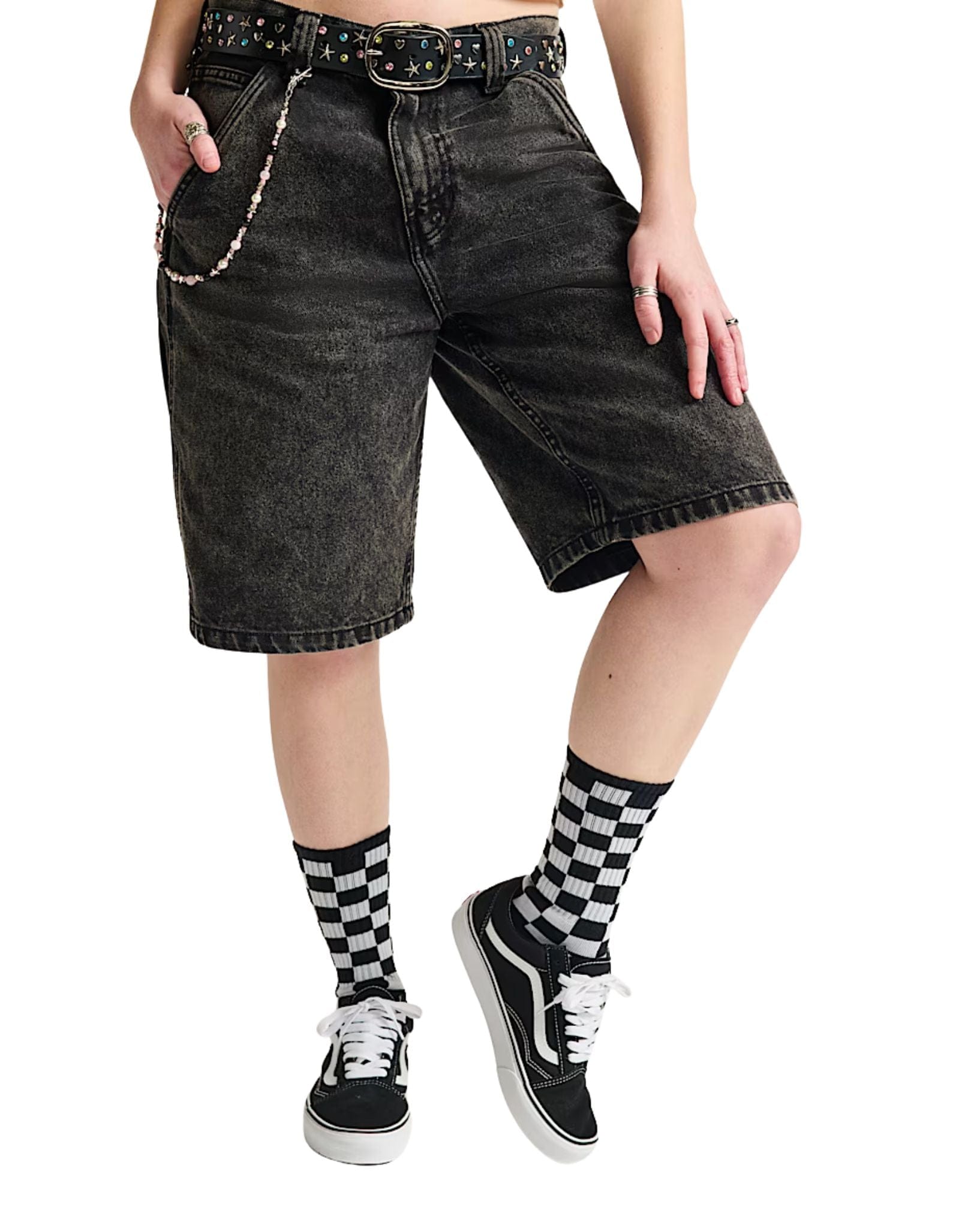 Vans Old Skool Shoes - Black White