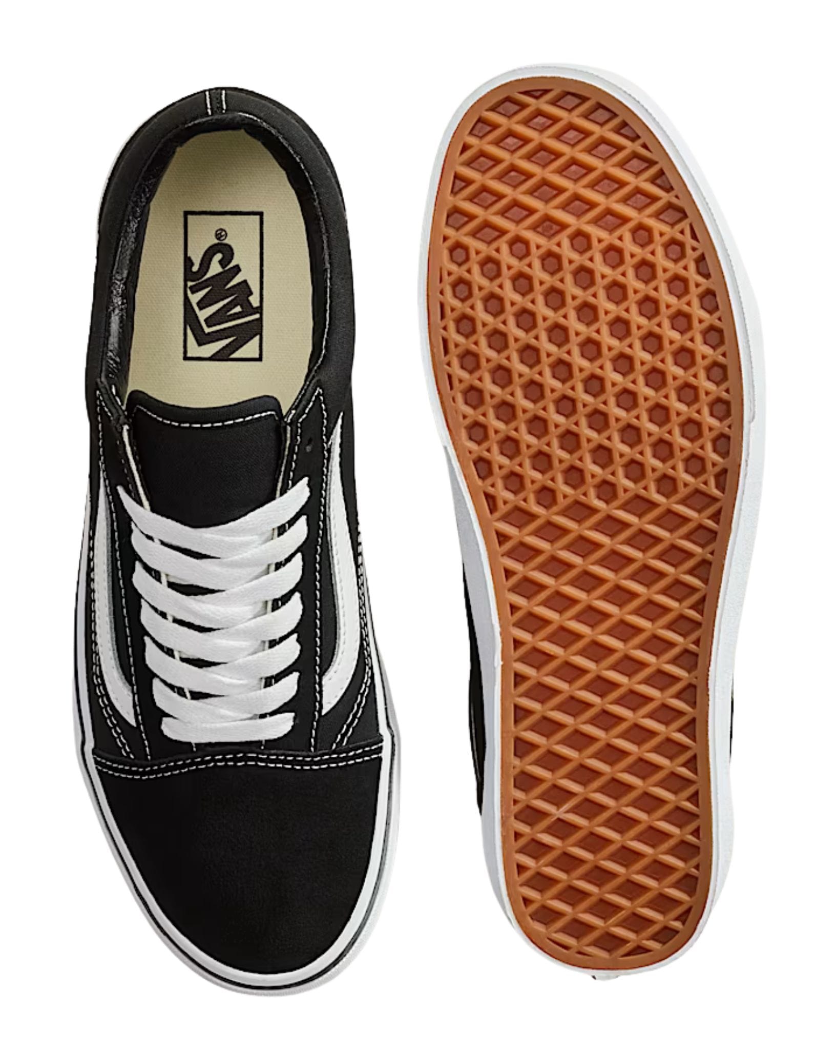 Vans Old Skool Shoes - Black White