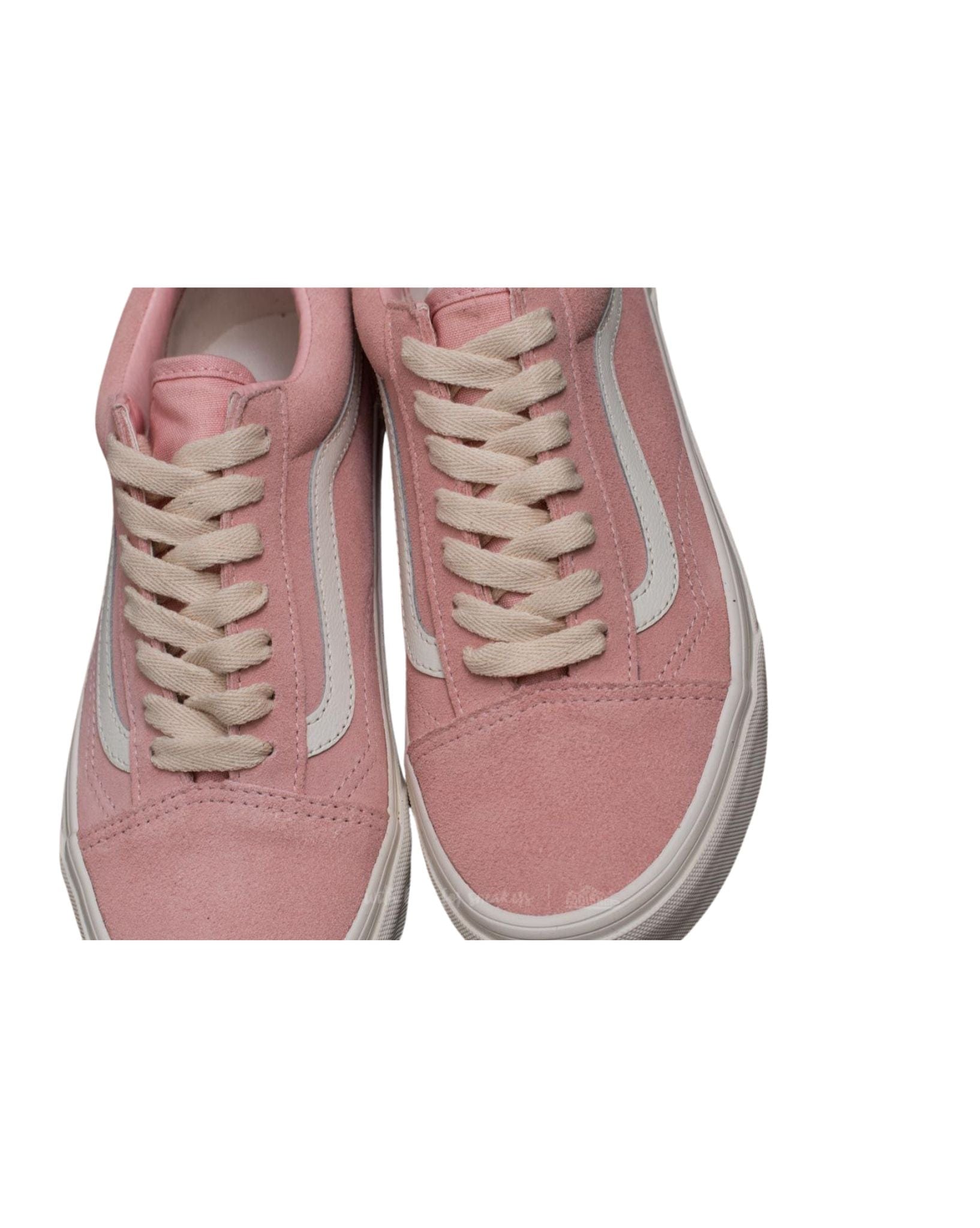 Vans Womens Old Skool Herringbone Lace - Pink