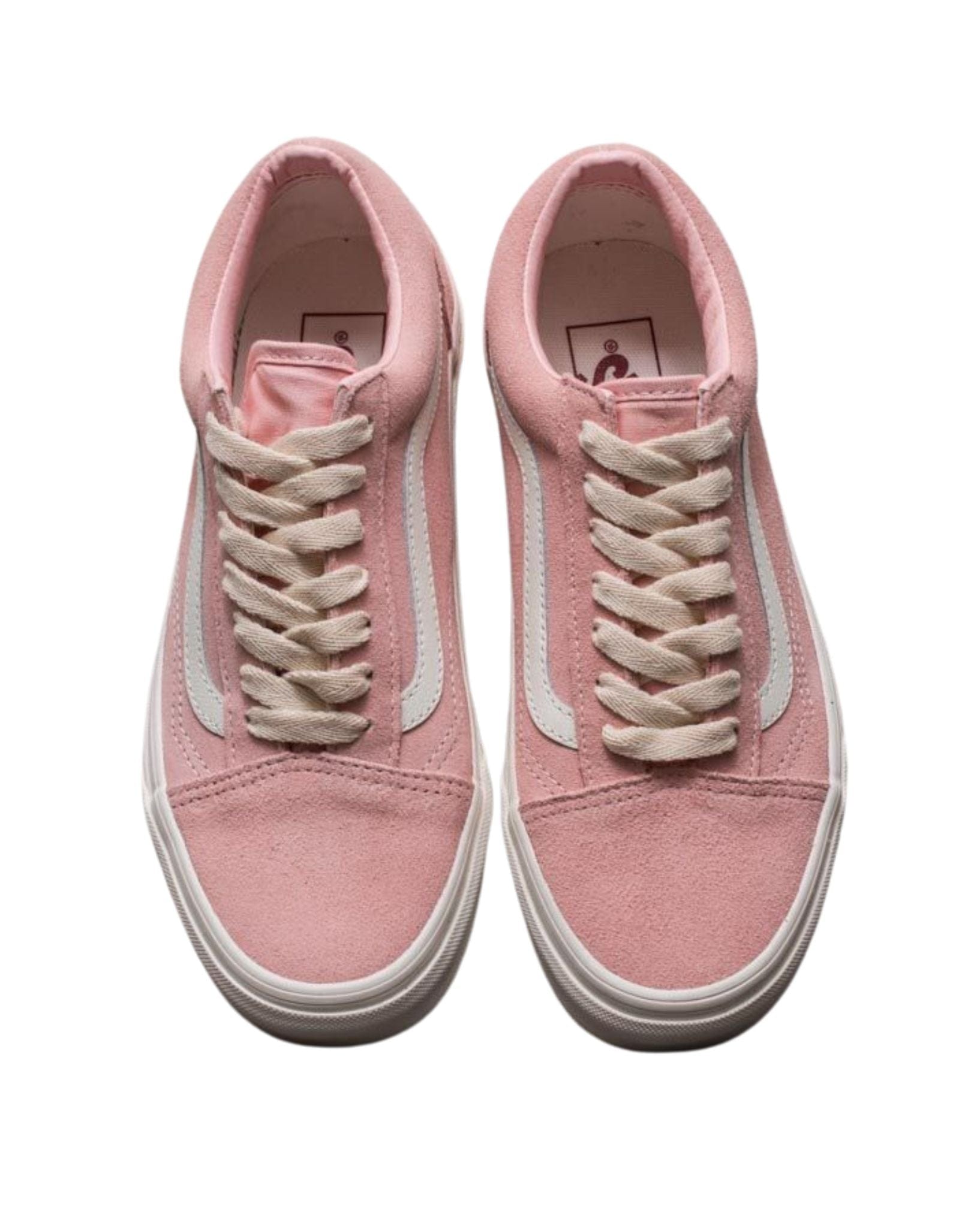 Vans Womens Old Skool Herringbone Lace - Pink